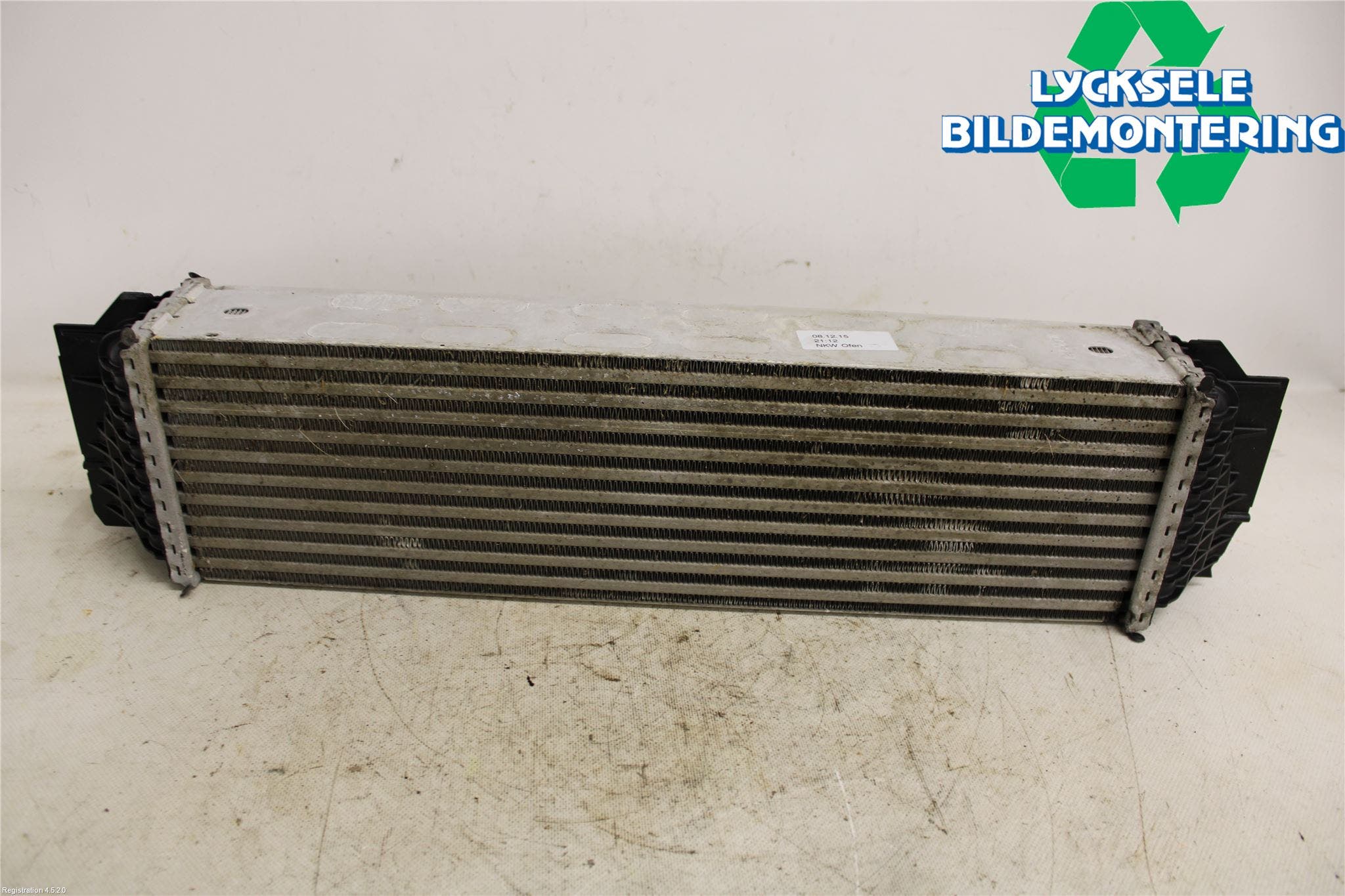 BMW 5 F10/F11/F18 09-17 Laddluft-Intercooler Kyl