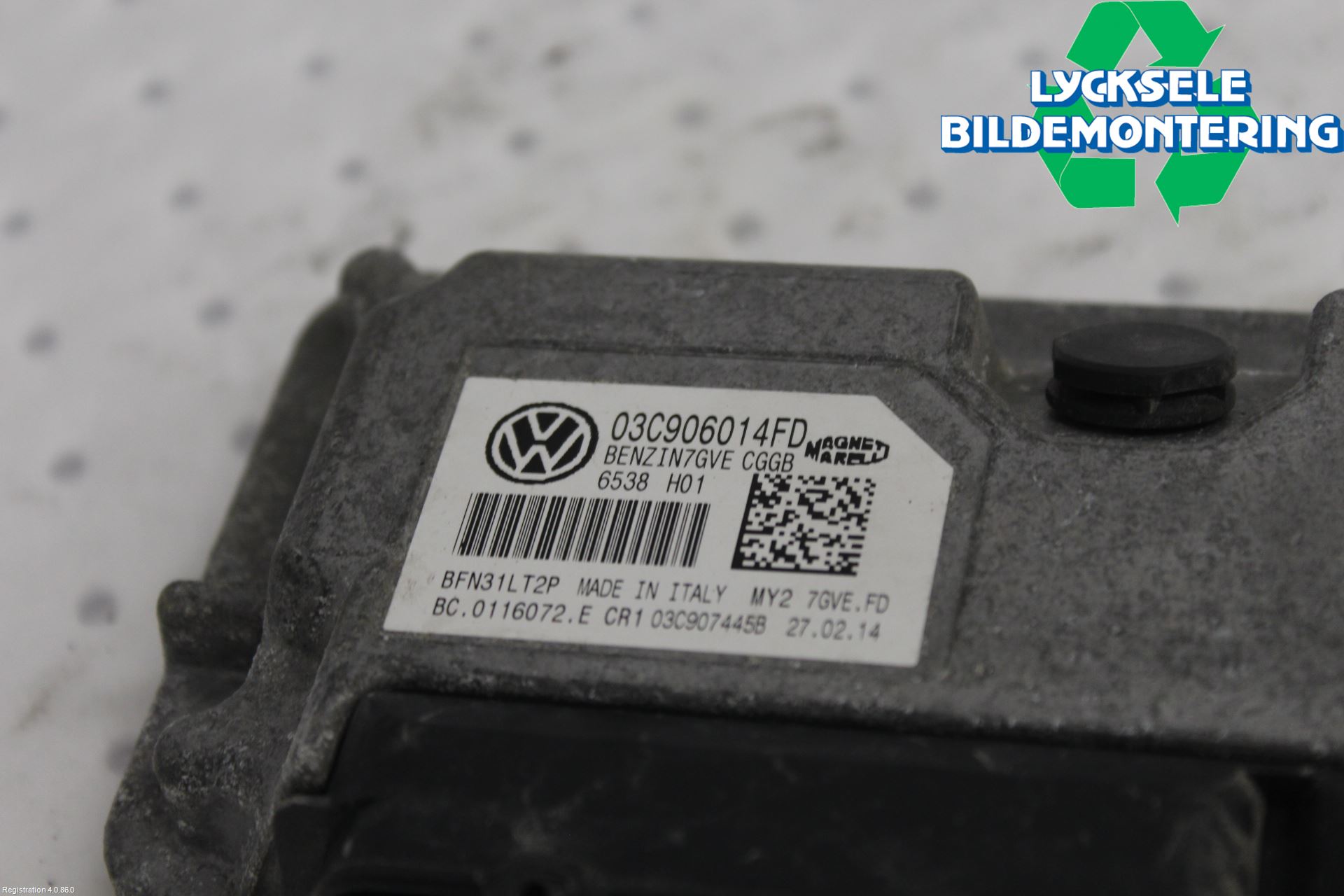 Volkswagen VW POLO 10-17 Styrenhet Insprut Bensin