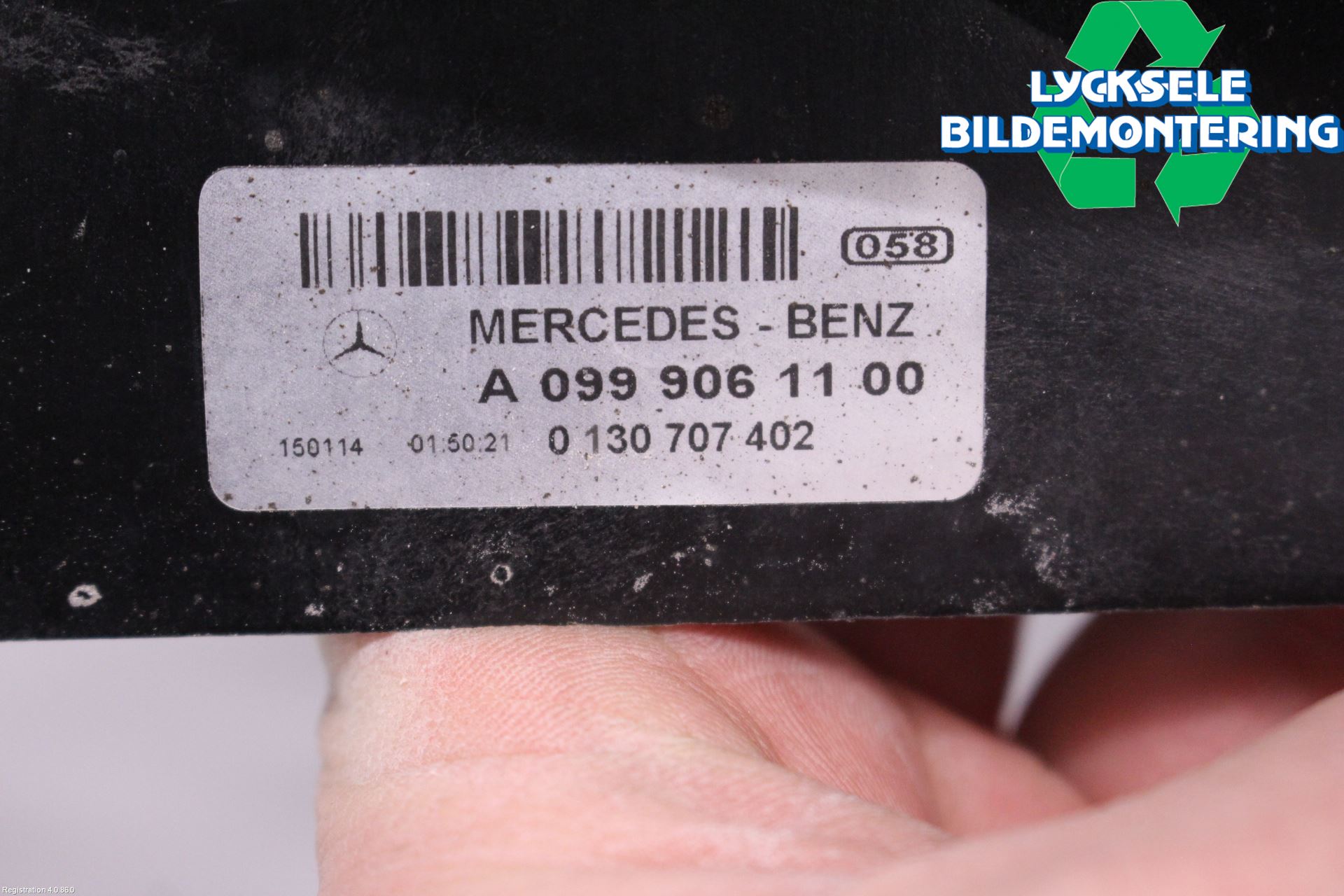 Mercedes-Benz MB C-KLASS (W205) 14-21 Kylfläkt El
