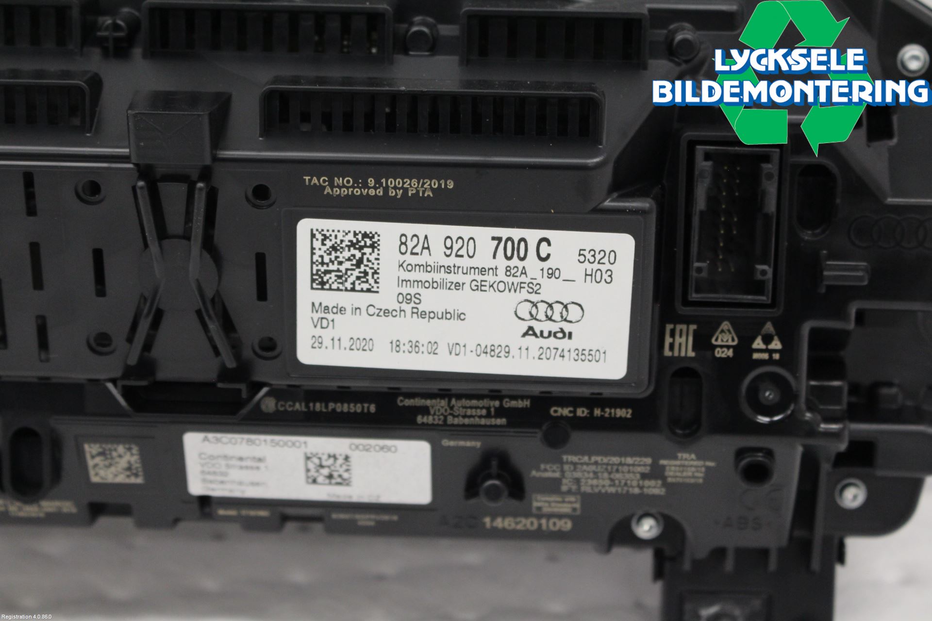 Audi A1 19- Instrument Komb