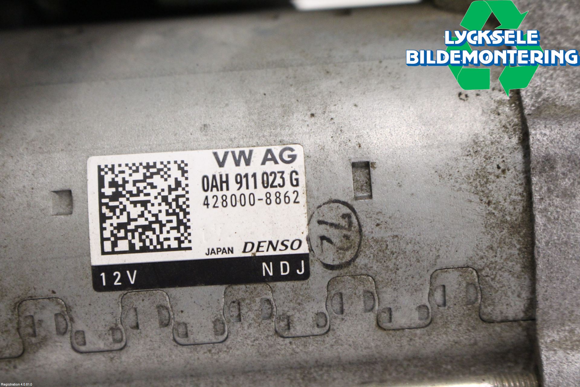 Volkswagen VW GOLF / E-GOLF VII 13-20 Startmotor