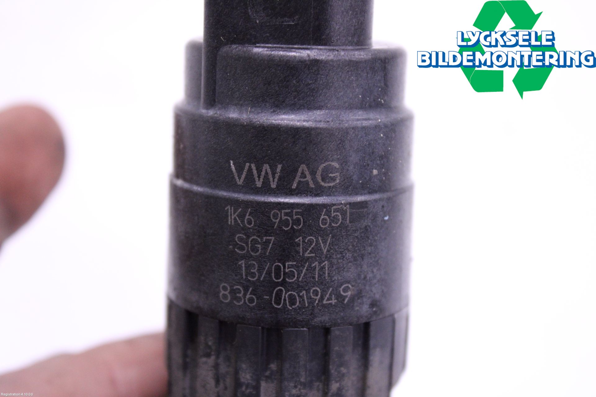 Skoda SUPERB 09-15 Spolarpump Vindruta