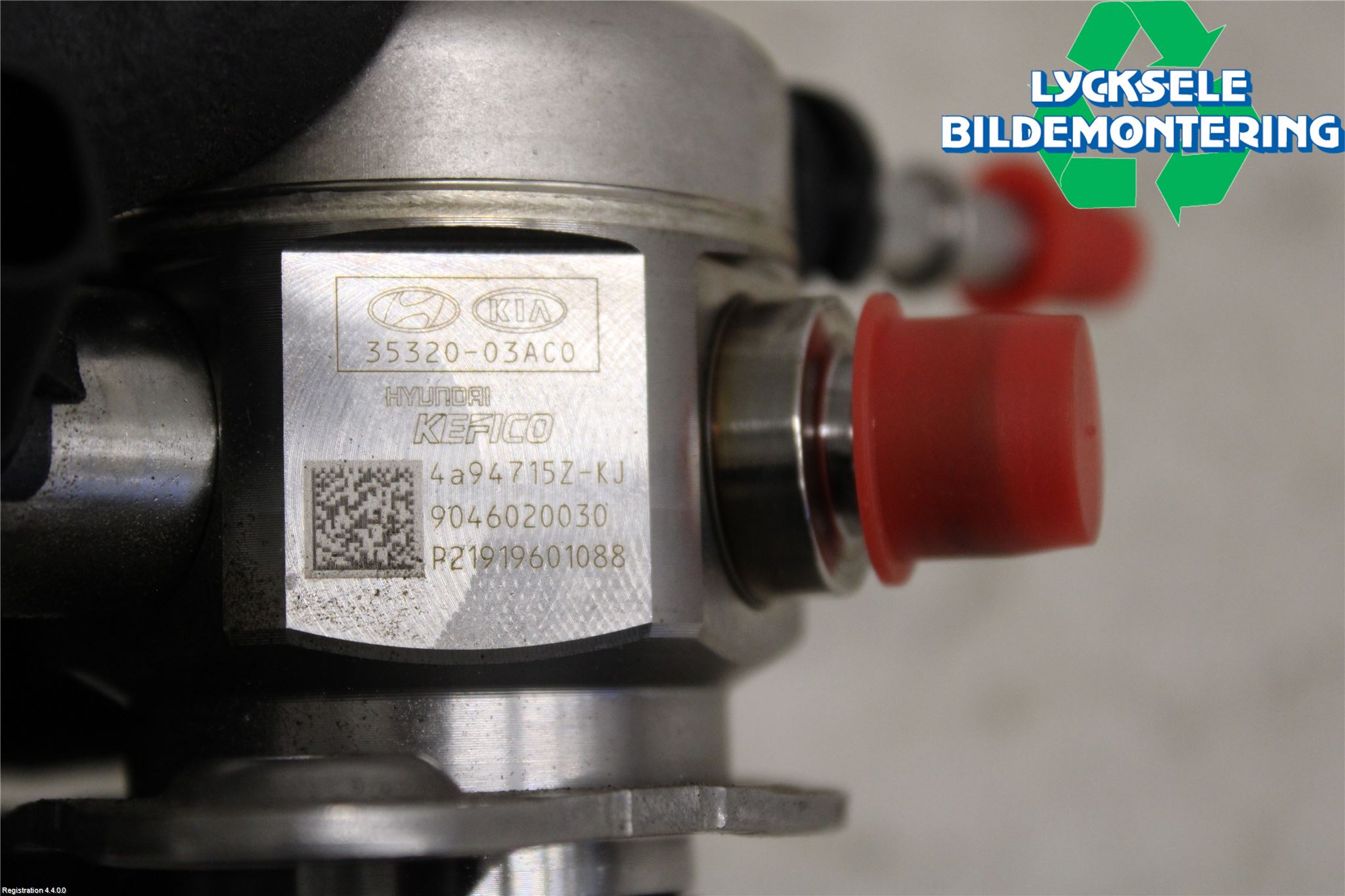 Hyundai IONIQ AE 17-22 Bränslepump Mek