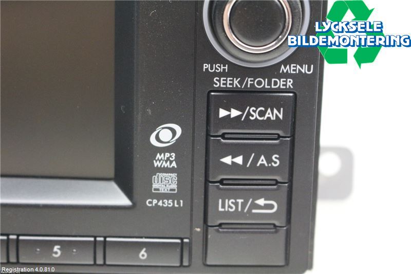 Subaru FORESTER SH  08-13 Cd Radio - Multimediapanel