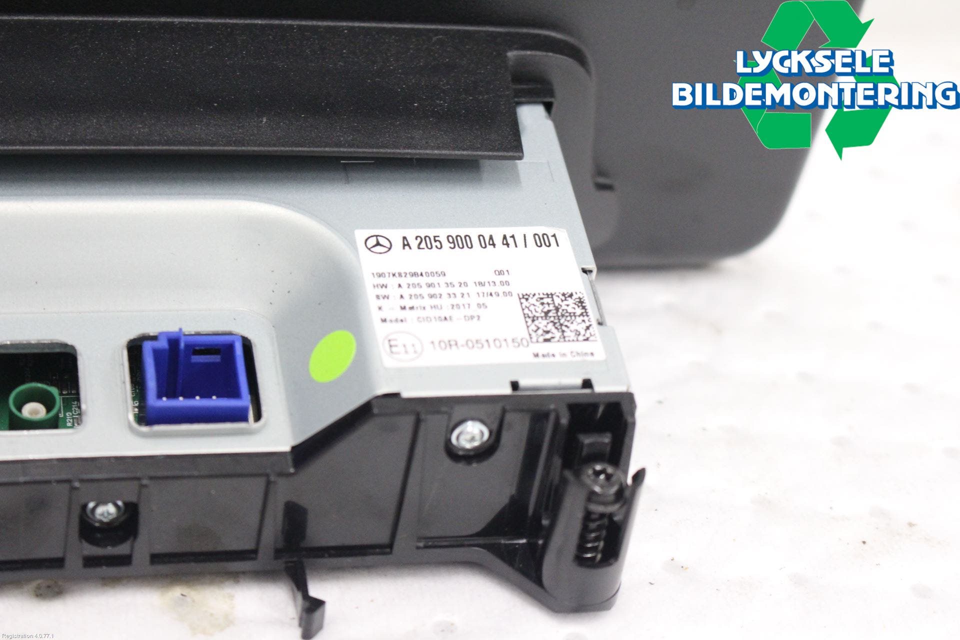 Mercedes-Benz MB C-KLASS (W205) 14-21 Bildskärm