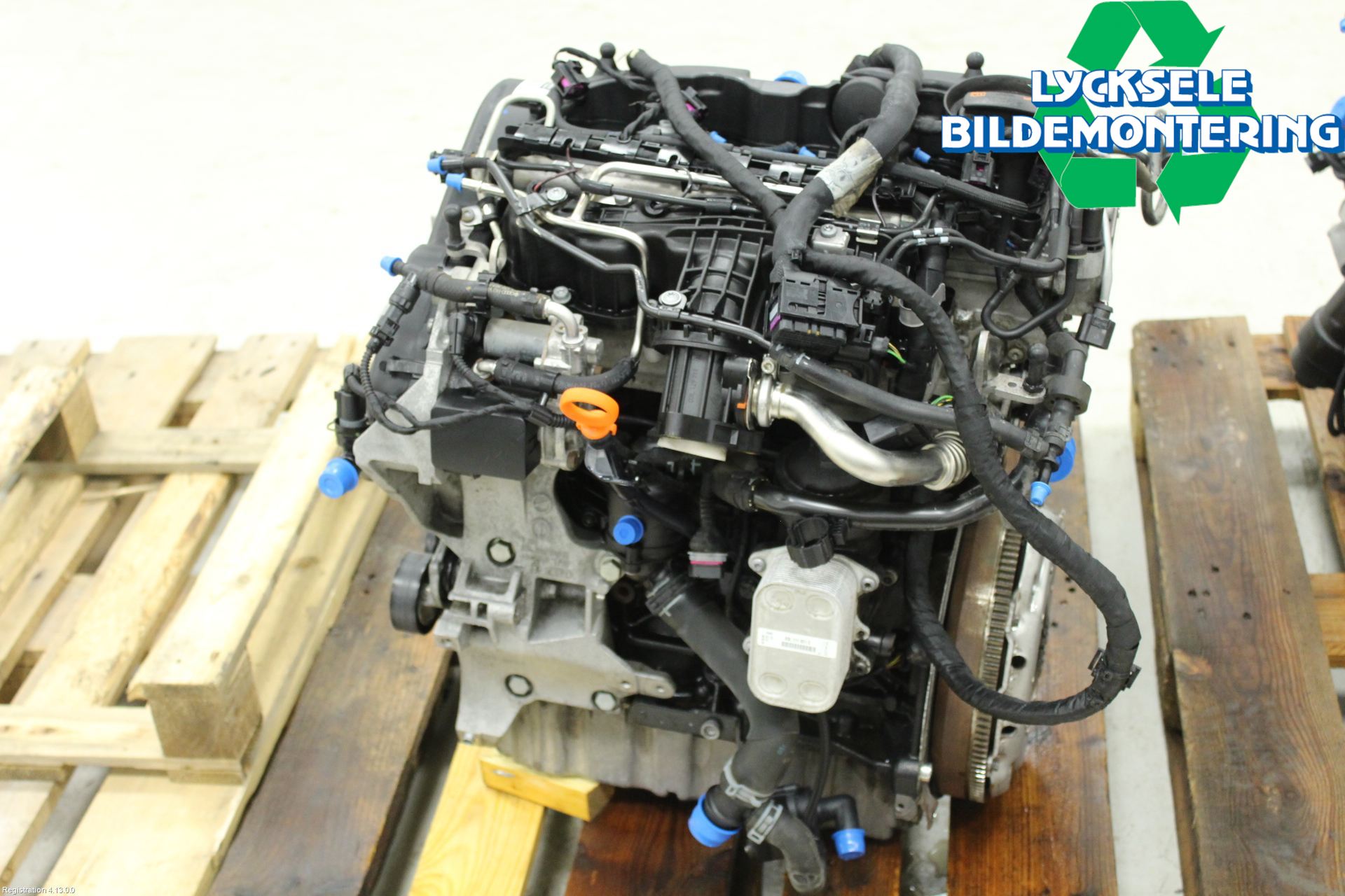 Volkswagen VW GOLF VI 09-13 Motor Diesel