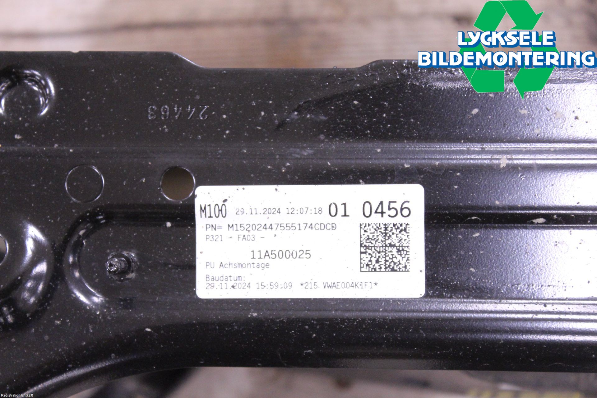 Volkswagen VW ID.7/TOURER 24- Bakaxelbalk