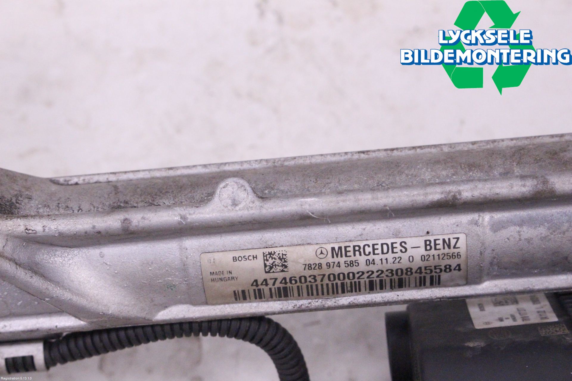 Mercedes-Benz MB VITO/V-KLASS (W640,W447,W448) 14- Styrväxel-Snäcka Elektrisk