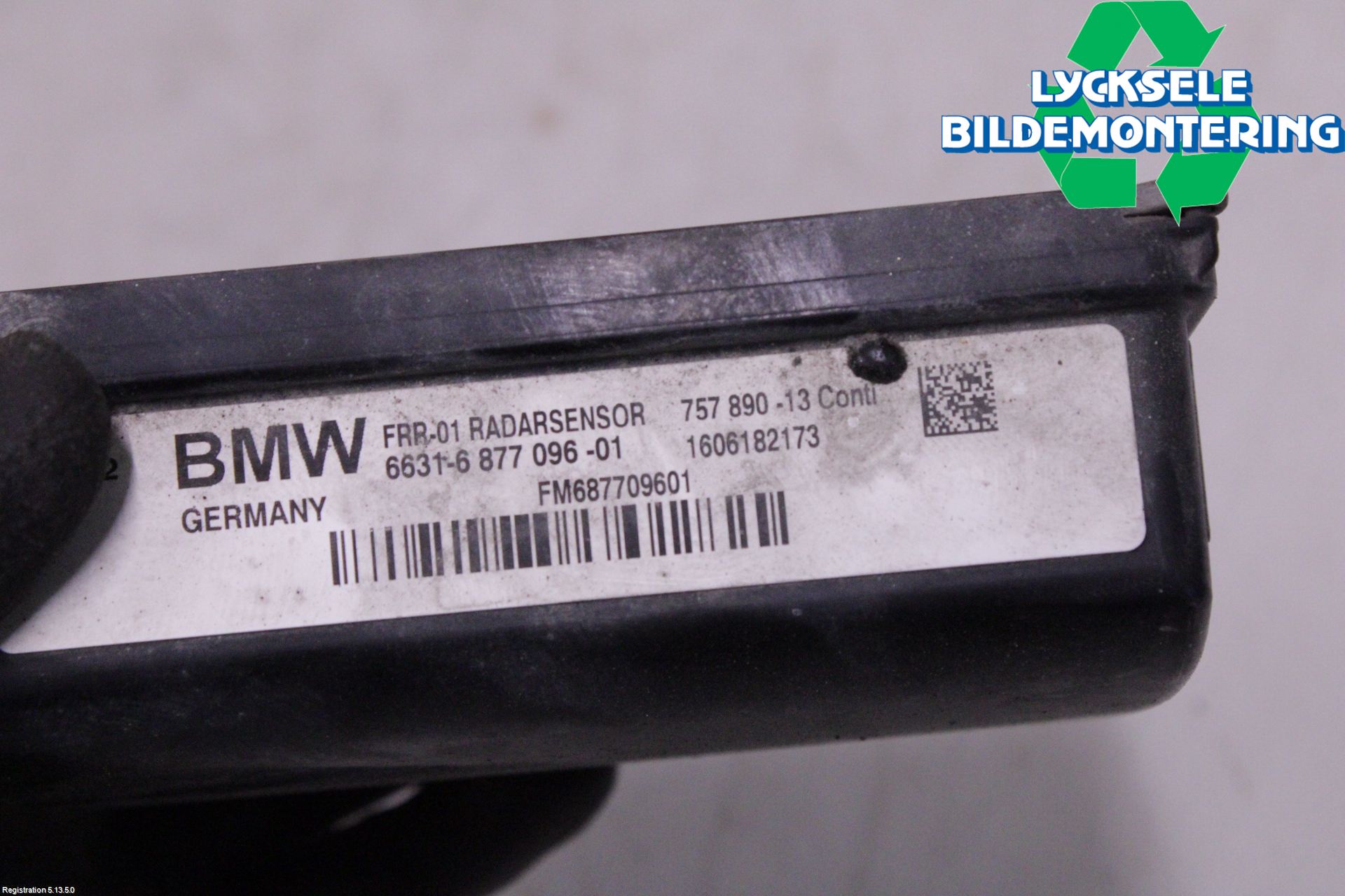 BMW 5 F10/F11/F18 09-17 Sensor Aktivt Kollisionsskydd