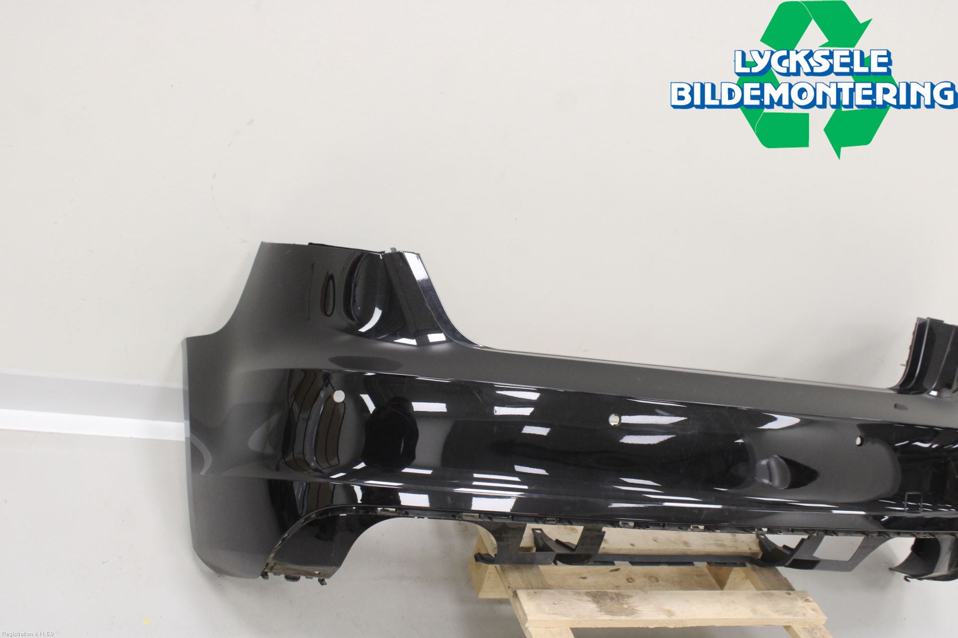 Audi A3/S3 8V 13-20 Stötfångarbeklädnad Bak