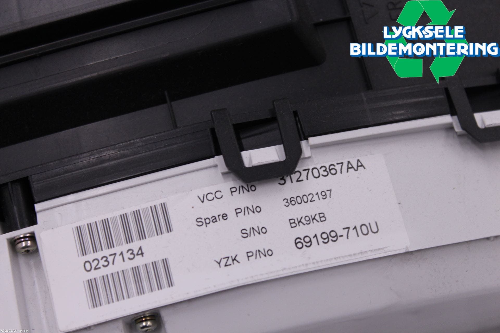 Volvo XC70 08-13 Instrument Komb