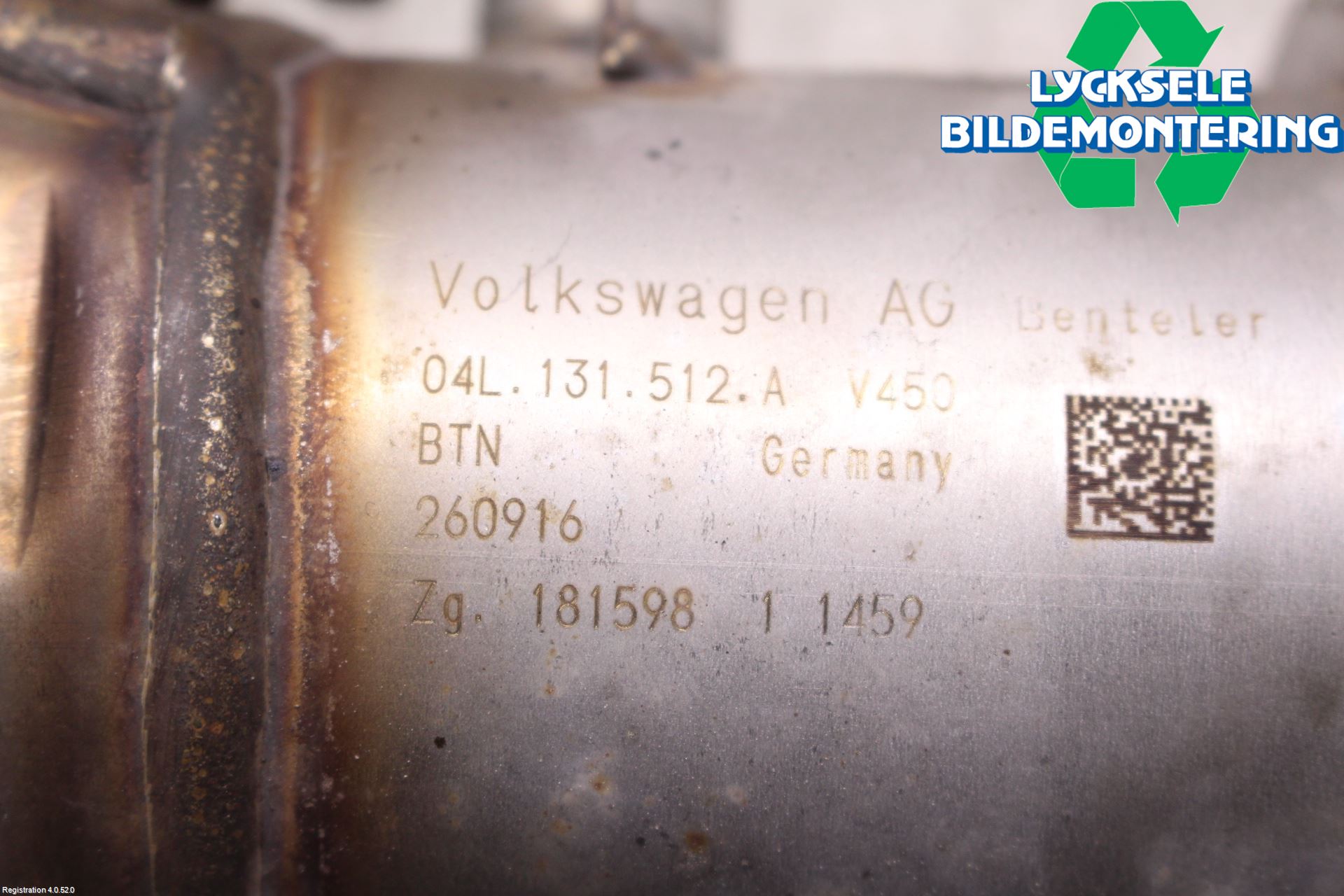 Audi A4/S4 B9 16-19 Avgaskylare