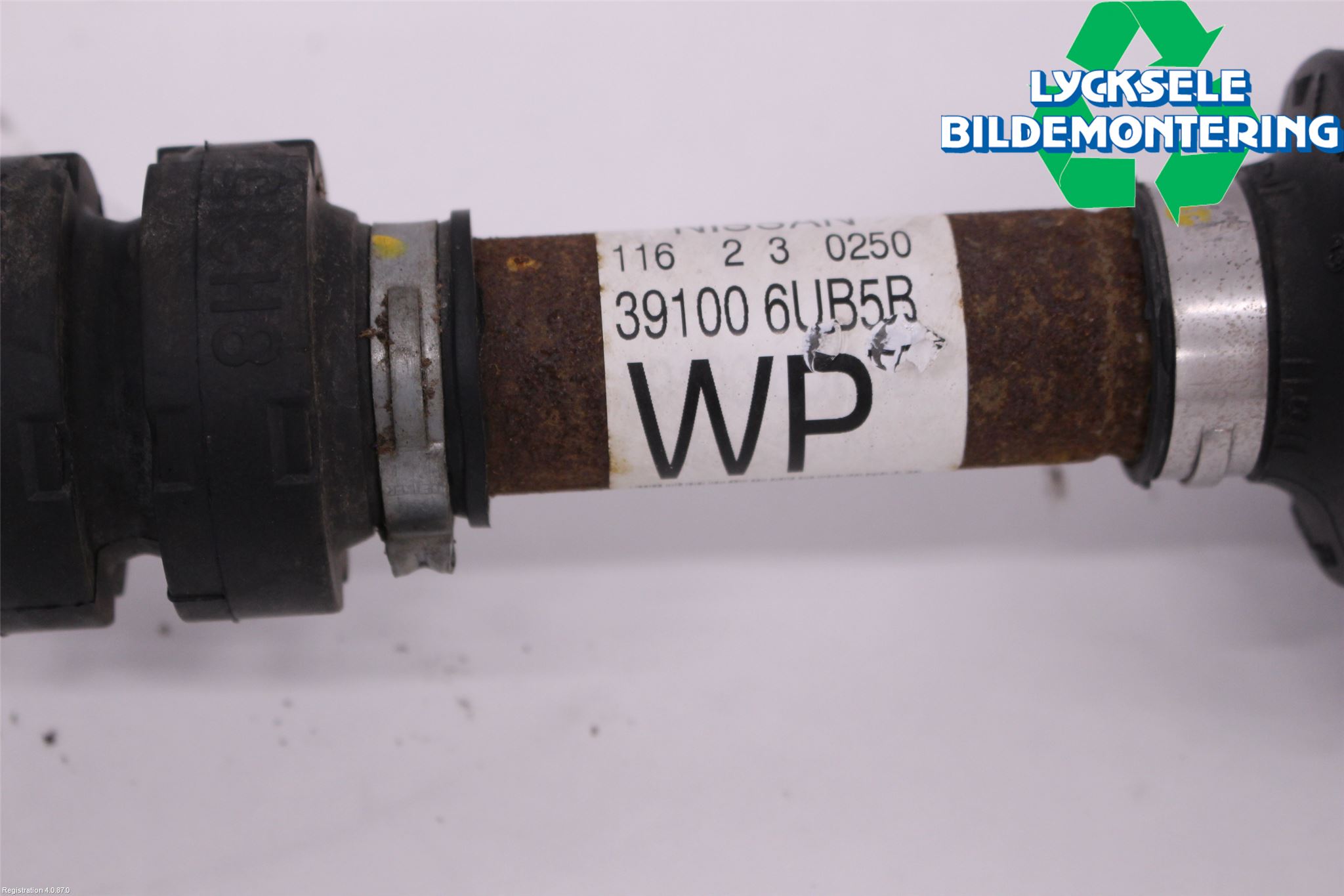 Nissan QASHQAI 21- Drivaxel Fram Höger