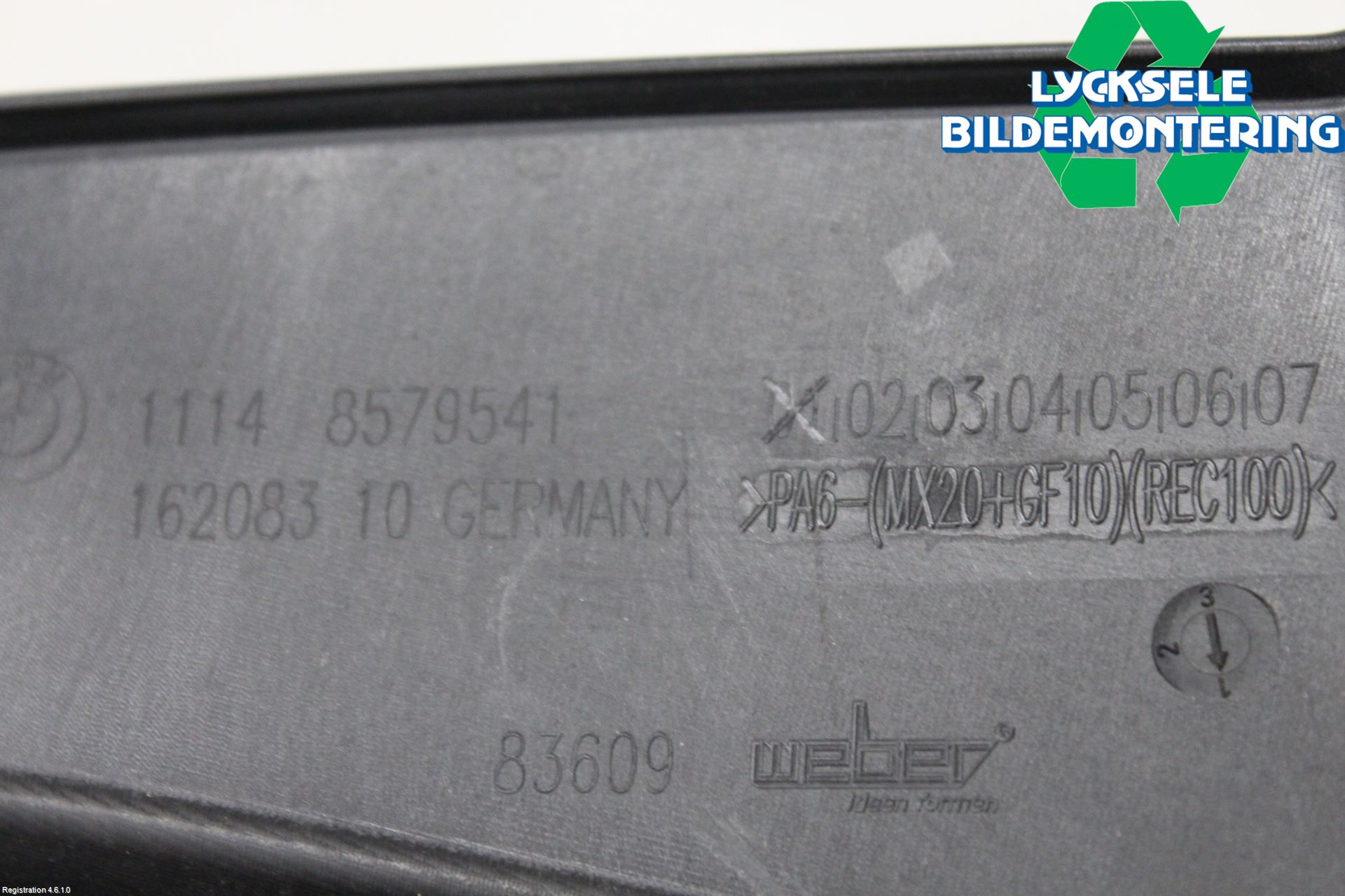 BMW X3 G01 18- Motorkåpa