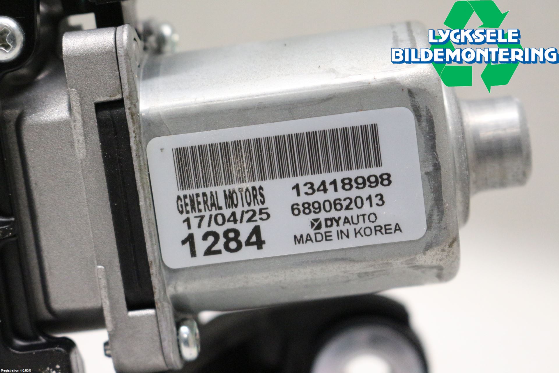 Opel ASTRA K 16-22 Torkarmotor Baklucka