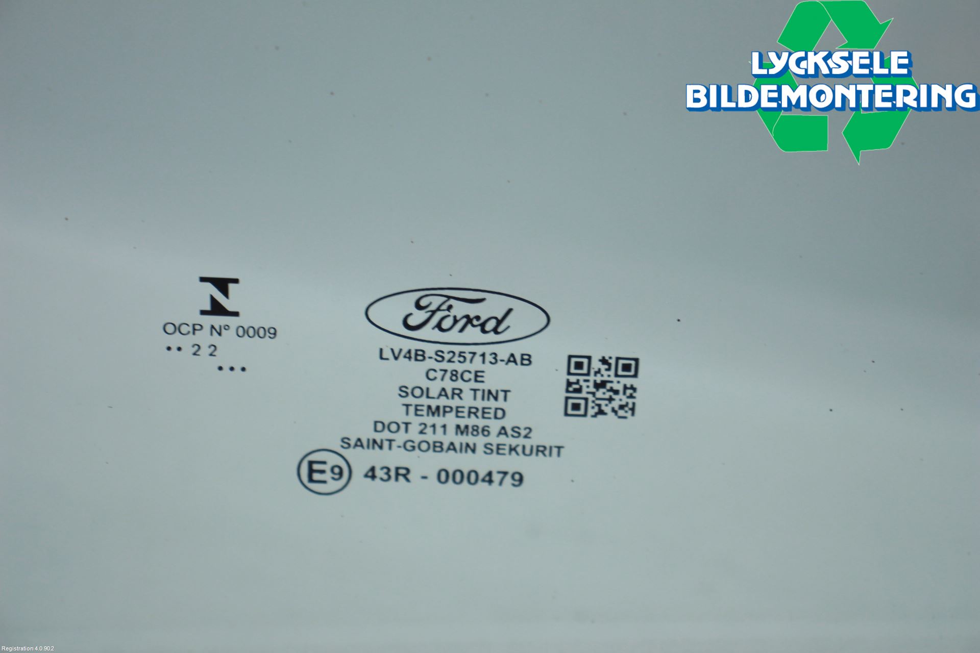 Ford KUGA/KUGA PHEZ/FHEV 20- Dörruta Bak Vänster