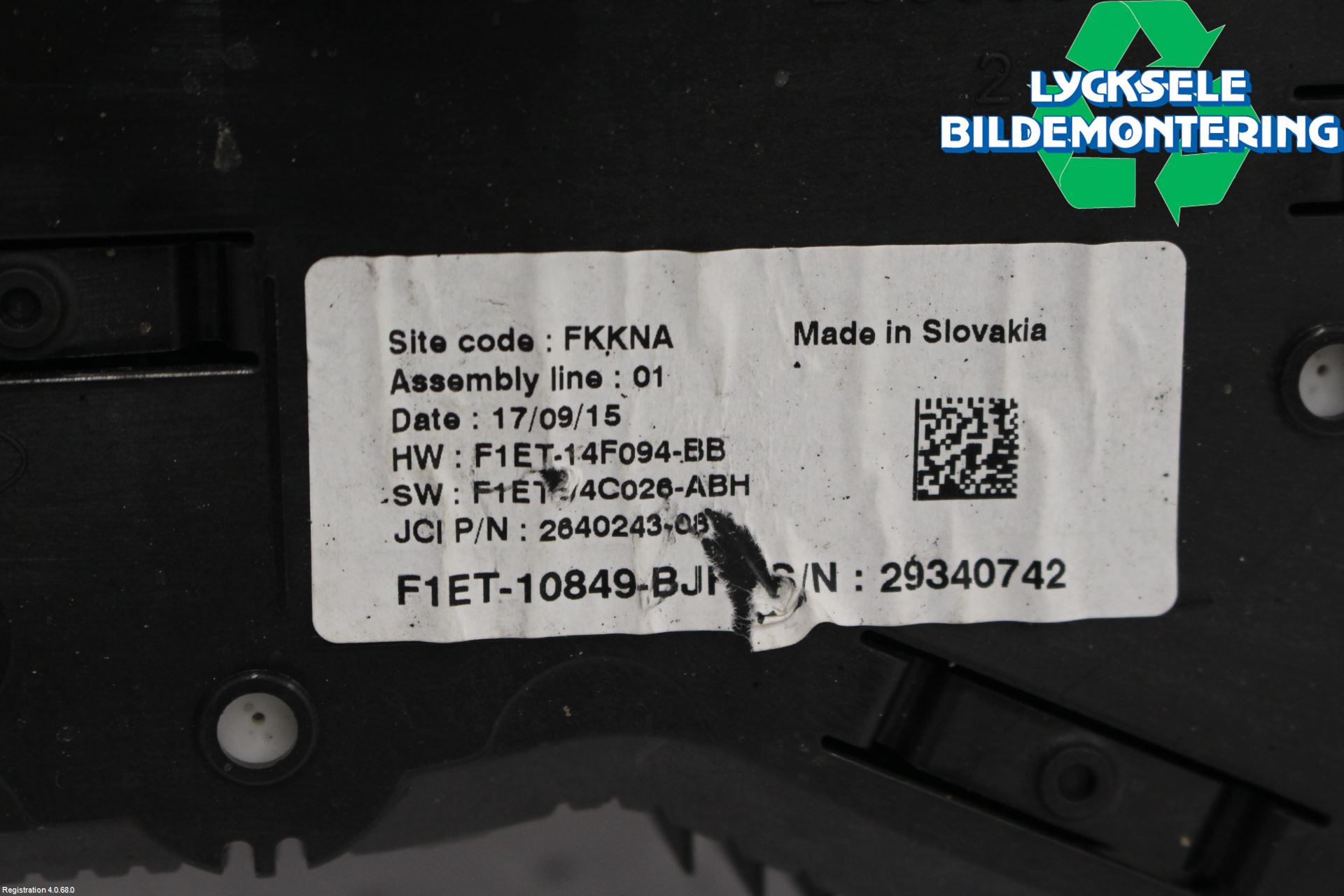 Ford FOCUS 15-18 Instrument Komb