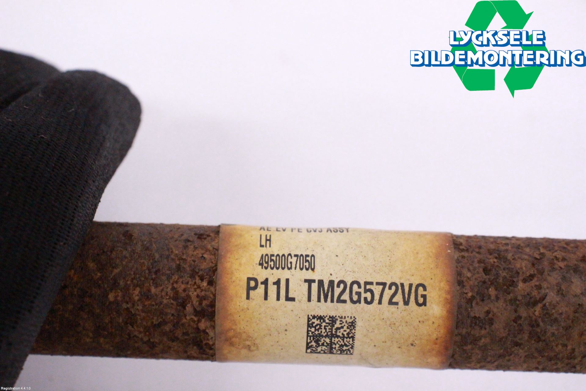 Hyundai IONIQ AE 17-22 Drivaxel Fram Vänster