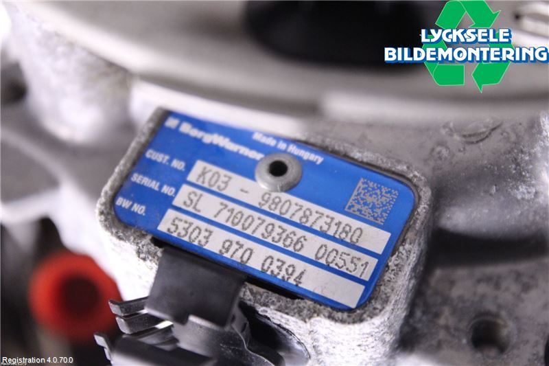 Ford KUGA 17-19 Turboaggregat