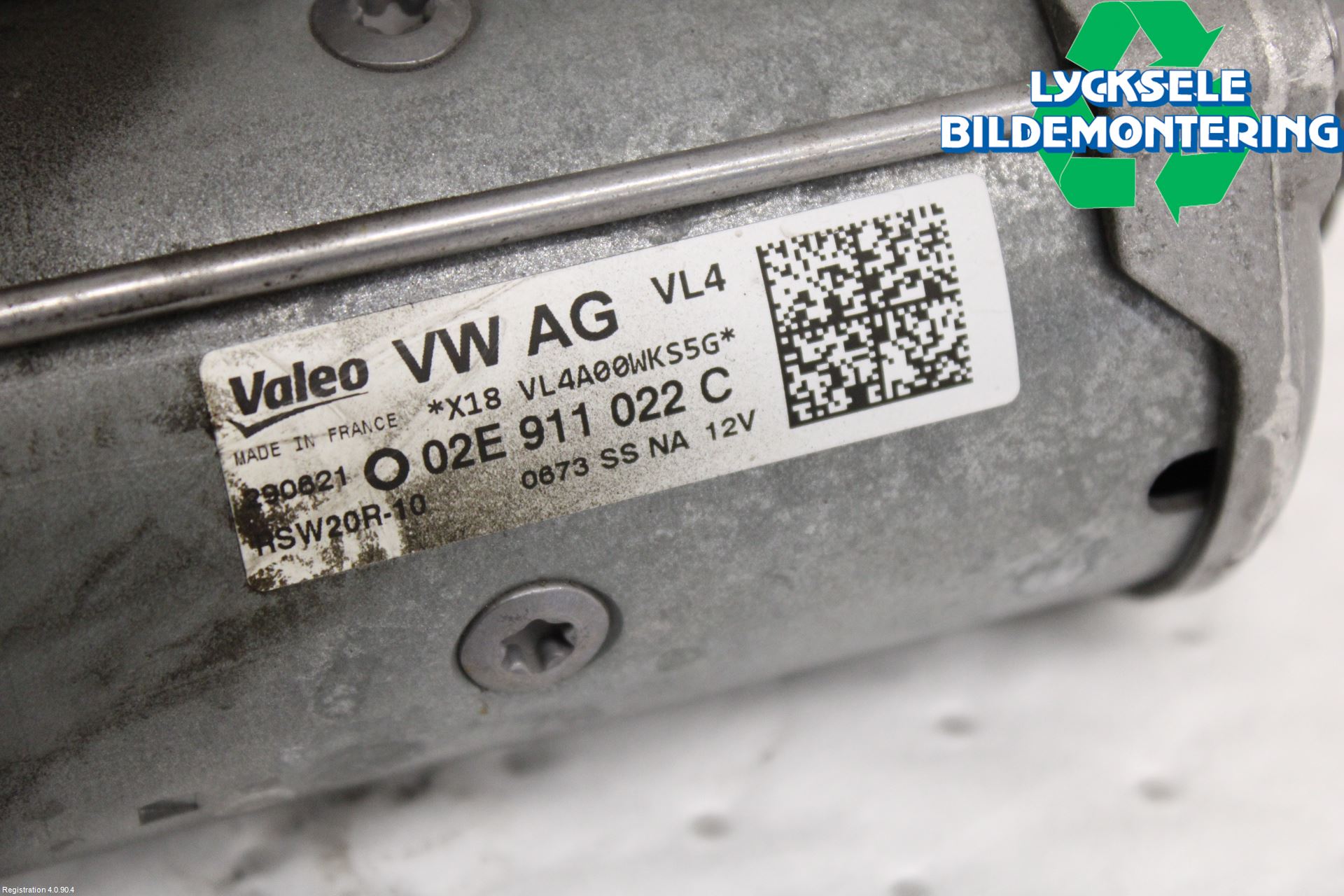 Volkswagen VW TIGUAN 16-24 Startmotor Diesel