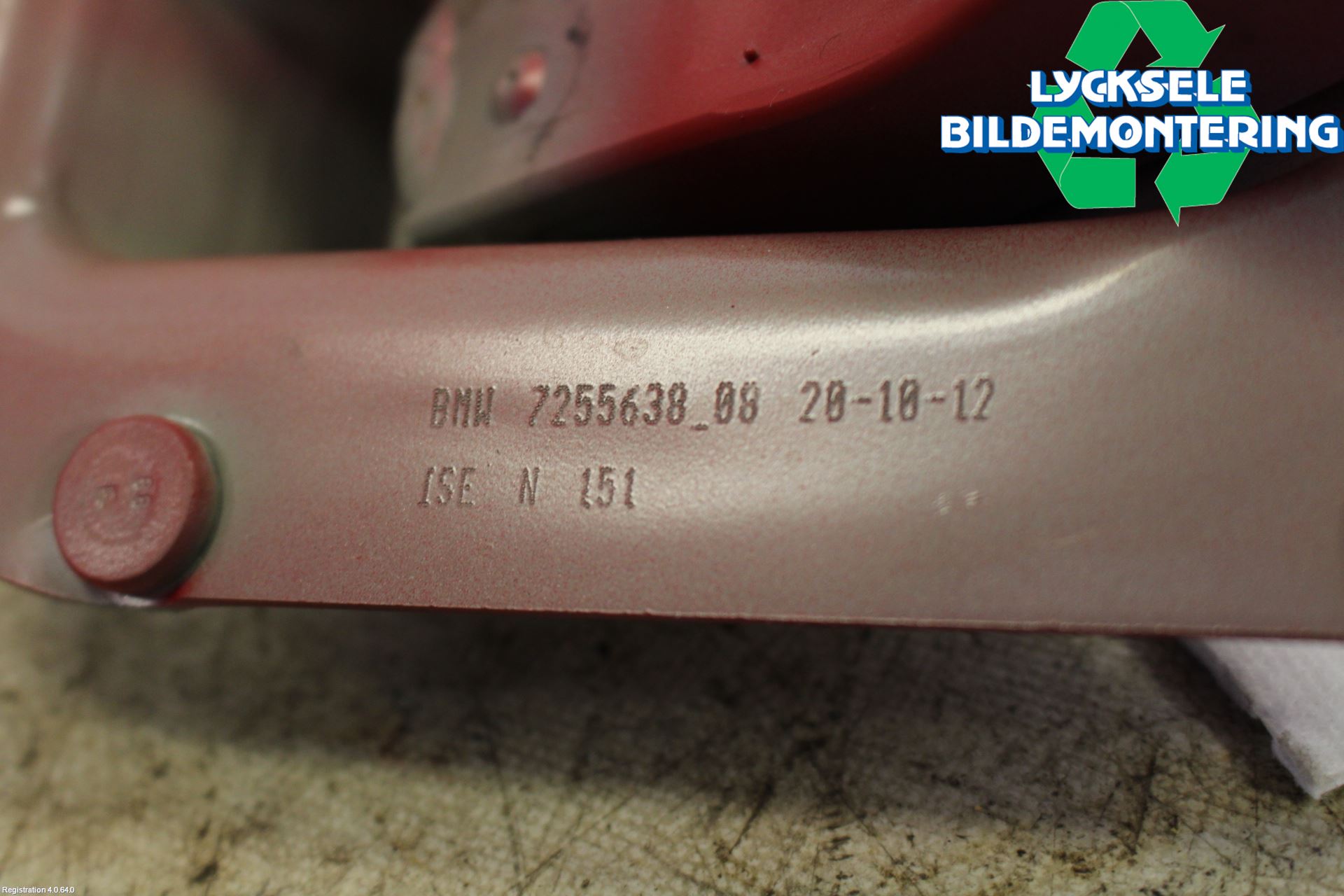 BMW 3 F30/F31/F80 12-19 Bakluckegångjärn Hö