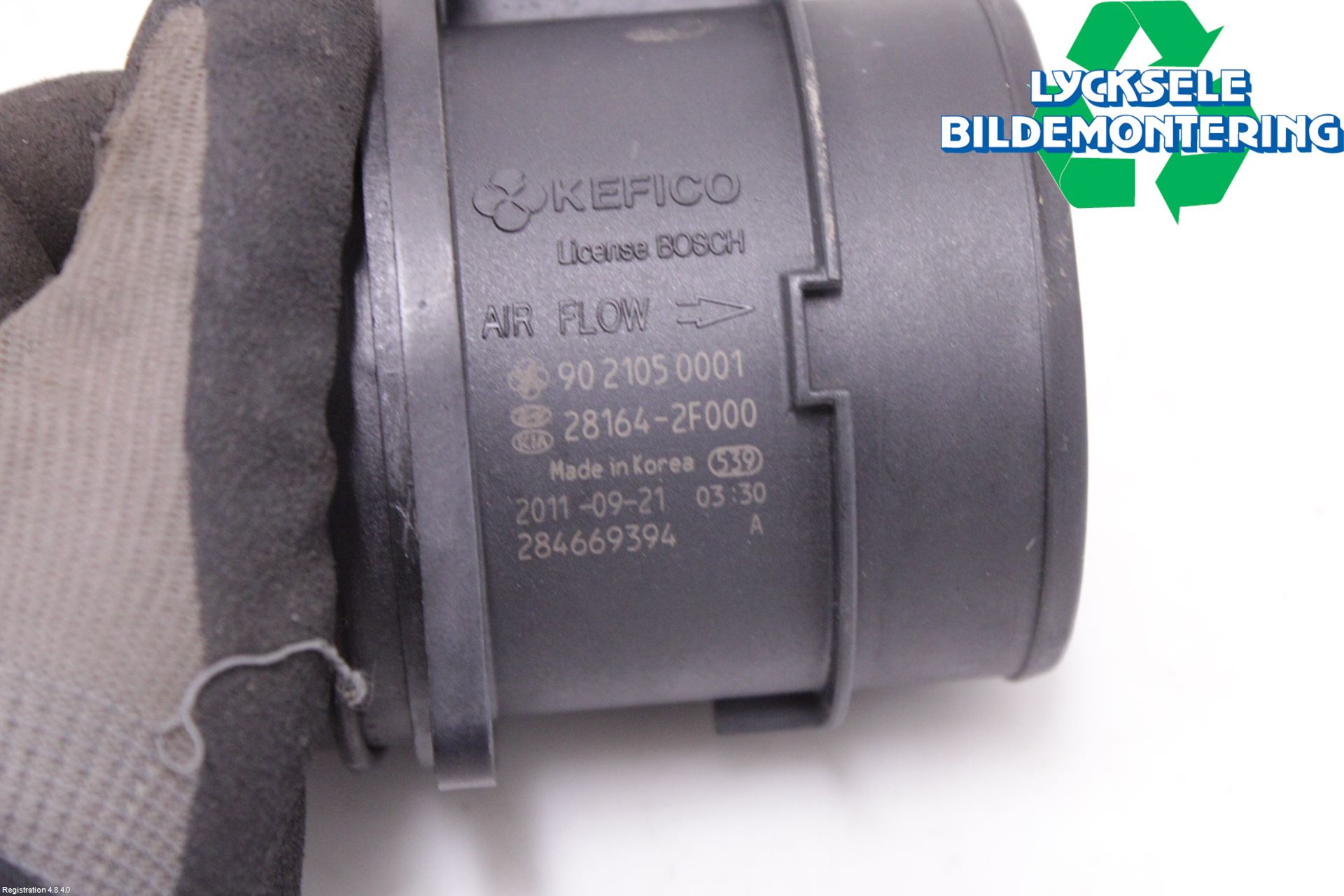 Hyundai ix35 Injluftmassamätare