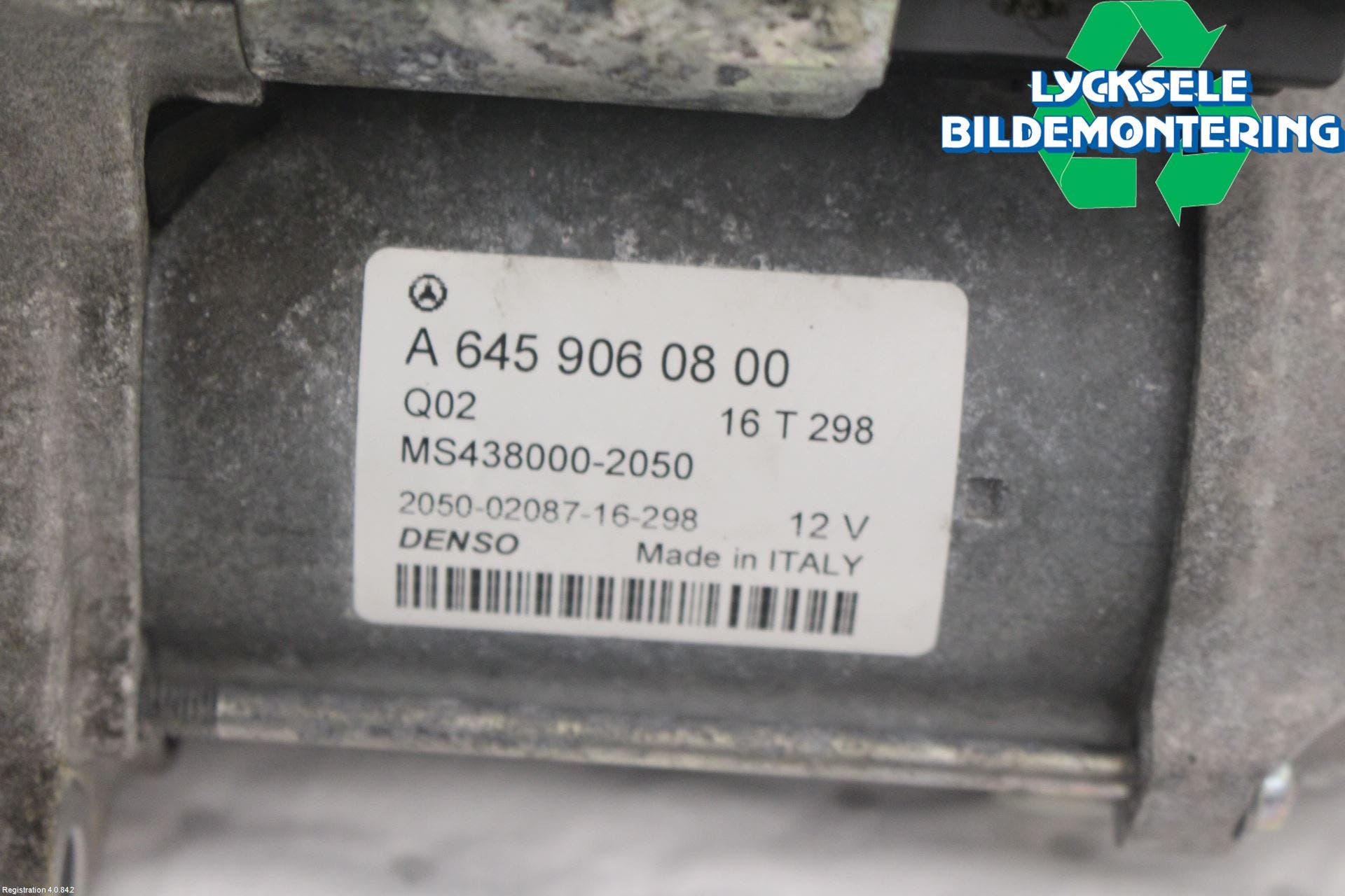 Mercedes-Benz MB A-KLASS (W176) 13-18 Startmotor