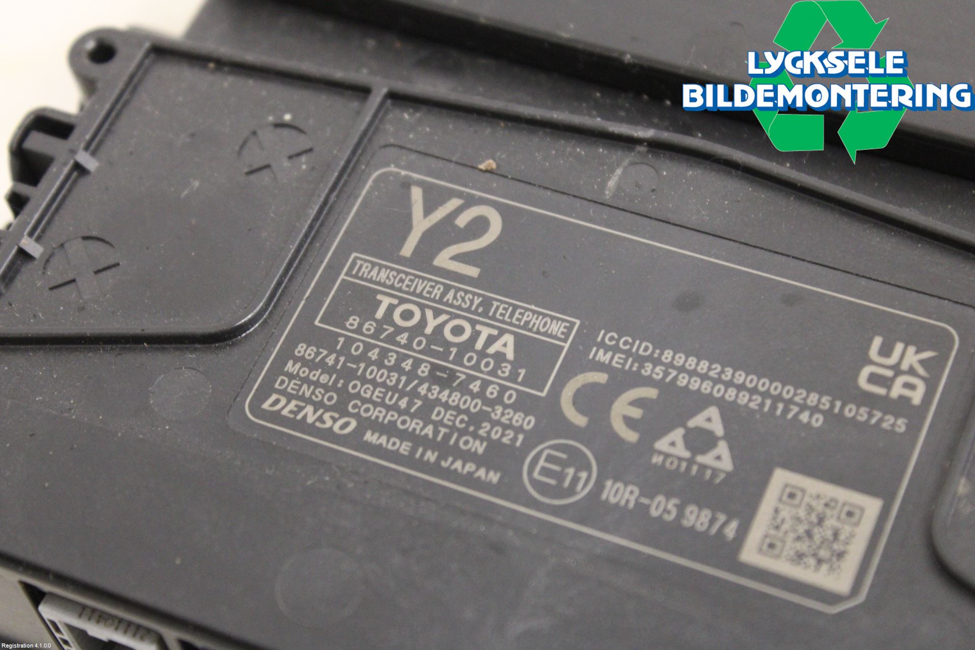 Toyota C-HR 16-23 Telefon