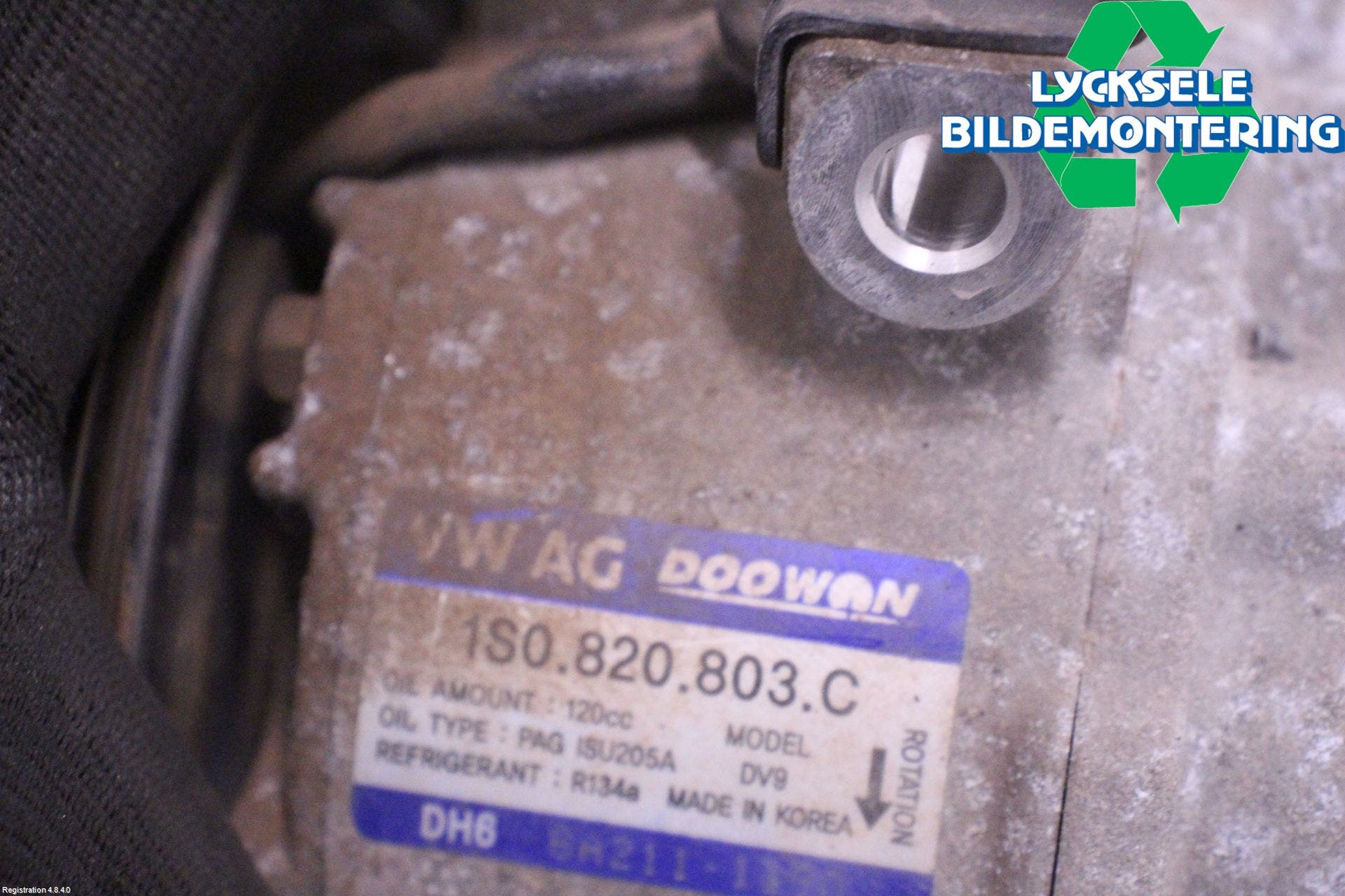 Volkswagen VW UP! / E-UP! Ac Kompressor