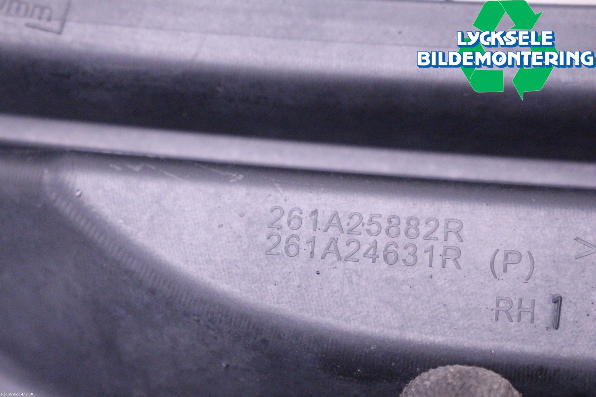 Renault MEGANE III 09-15 Dimljussarg Fram