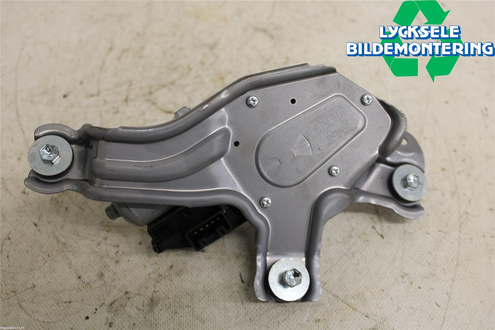 Toyota AVENSIS 09-15 Torkarmotor Baklucka