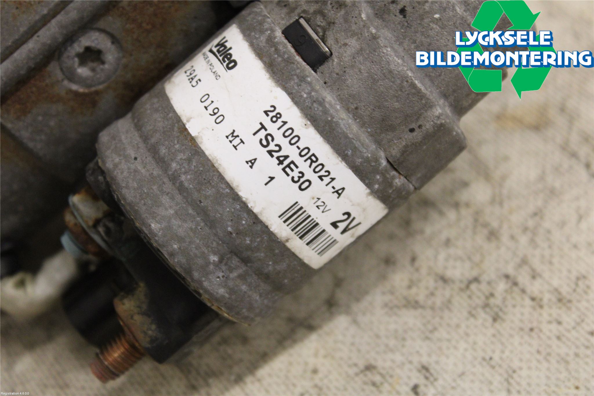 Toyota AVENSIS 09-15 Startmotor Diesel