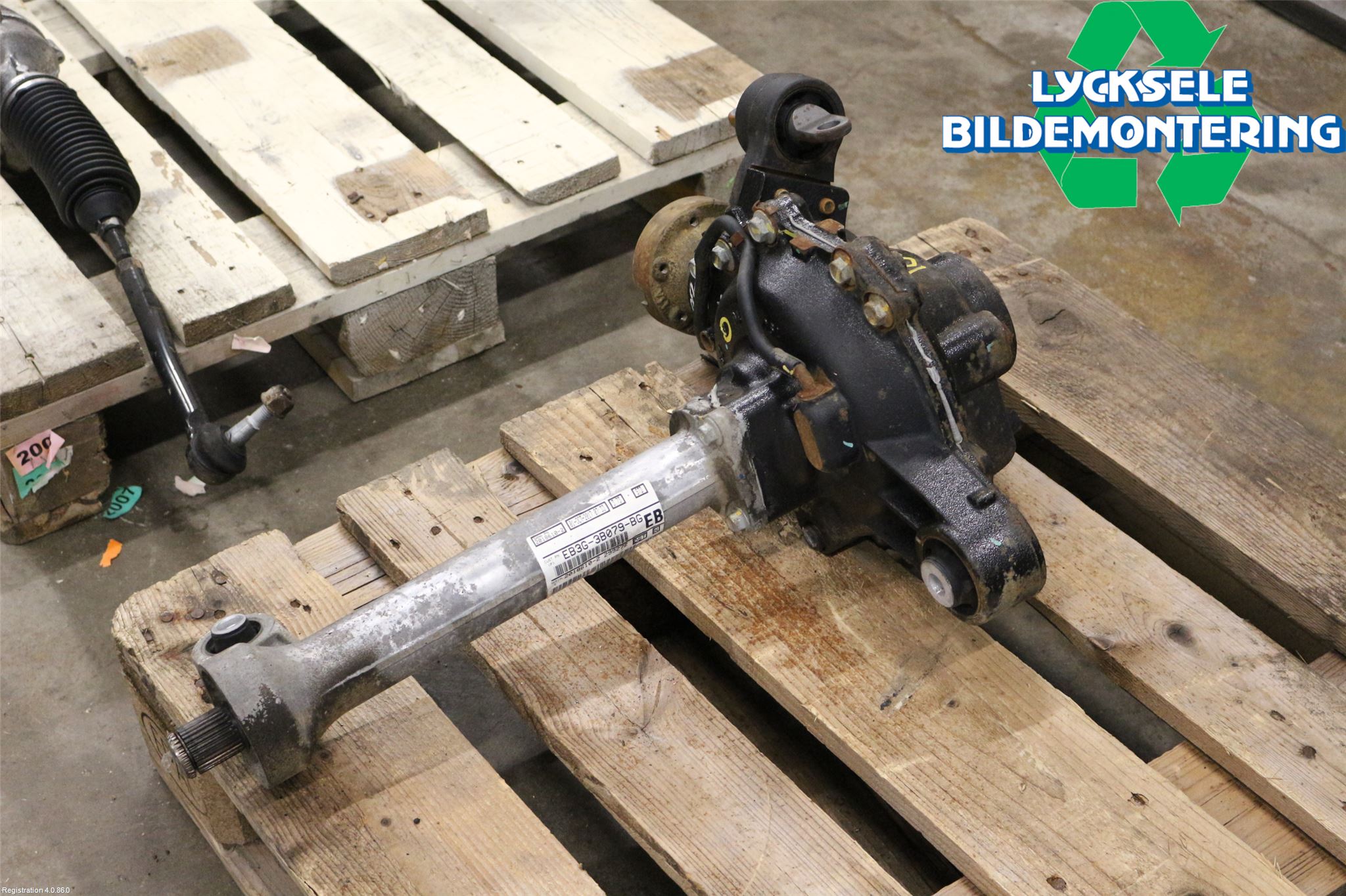 Ford RANGER EU 12-23 Framvagn Diffrential