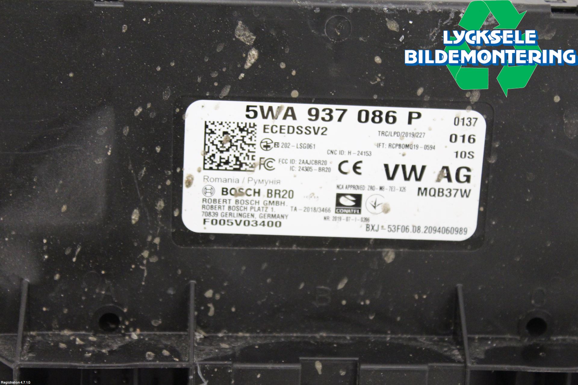 Volkswagen VW GOLF / E-GOLF VIII 20- Komfort Styrdon