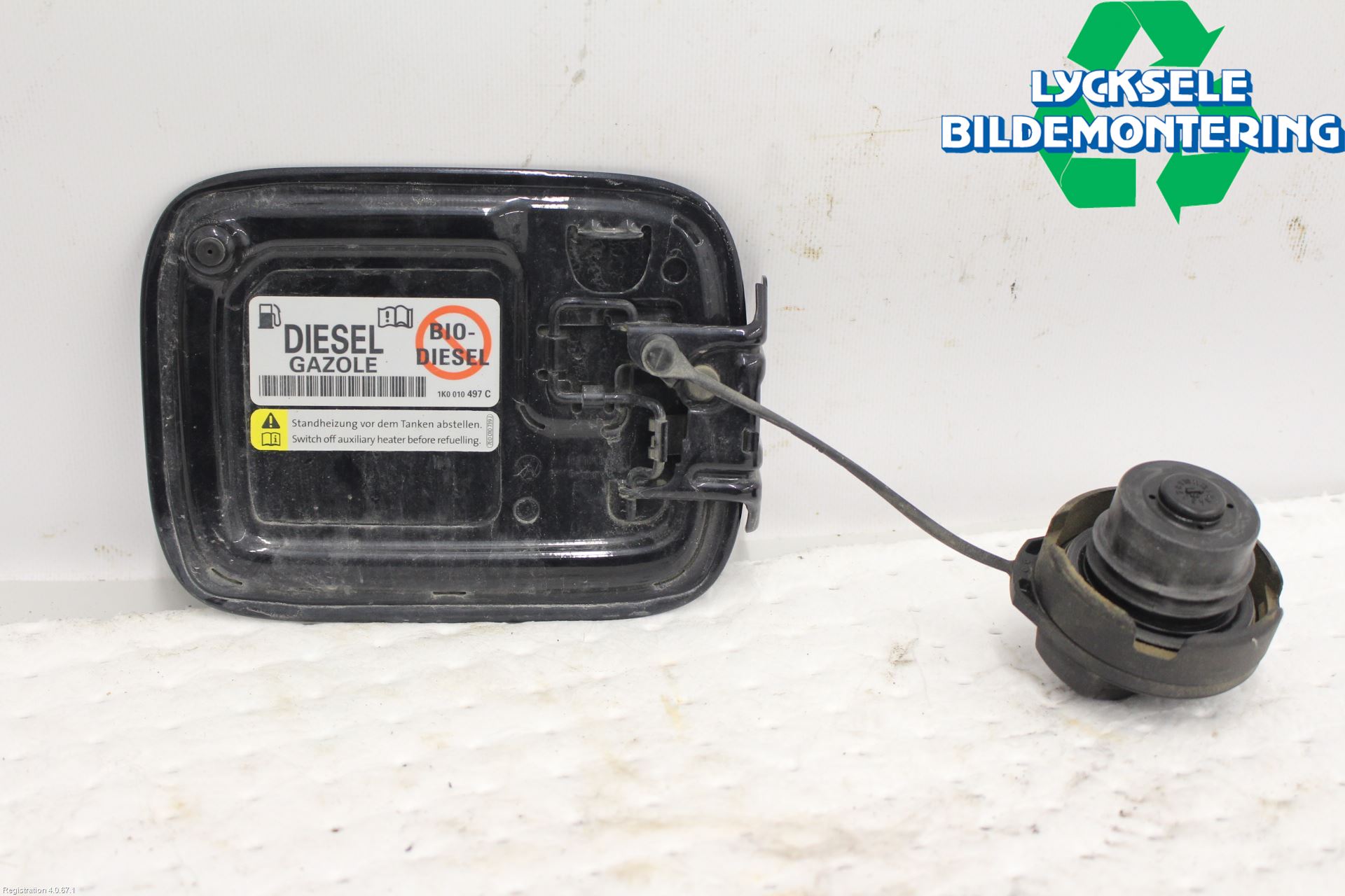 Volkswagen VW CADDY 16-20 Tanklucka