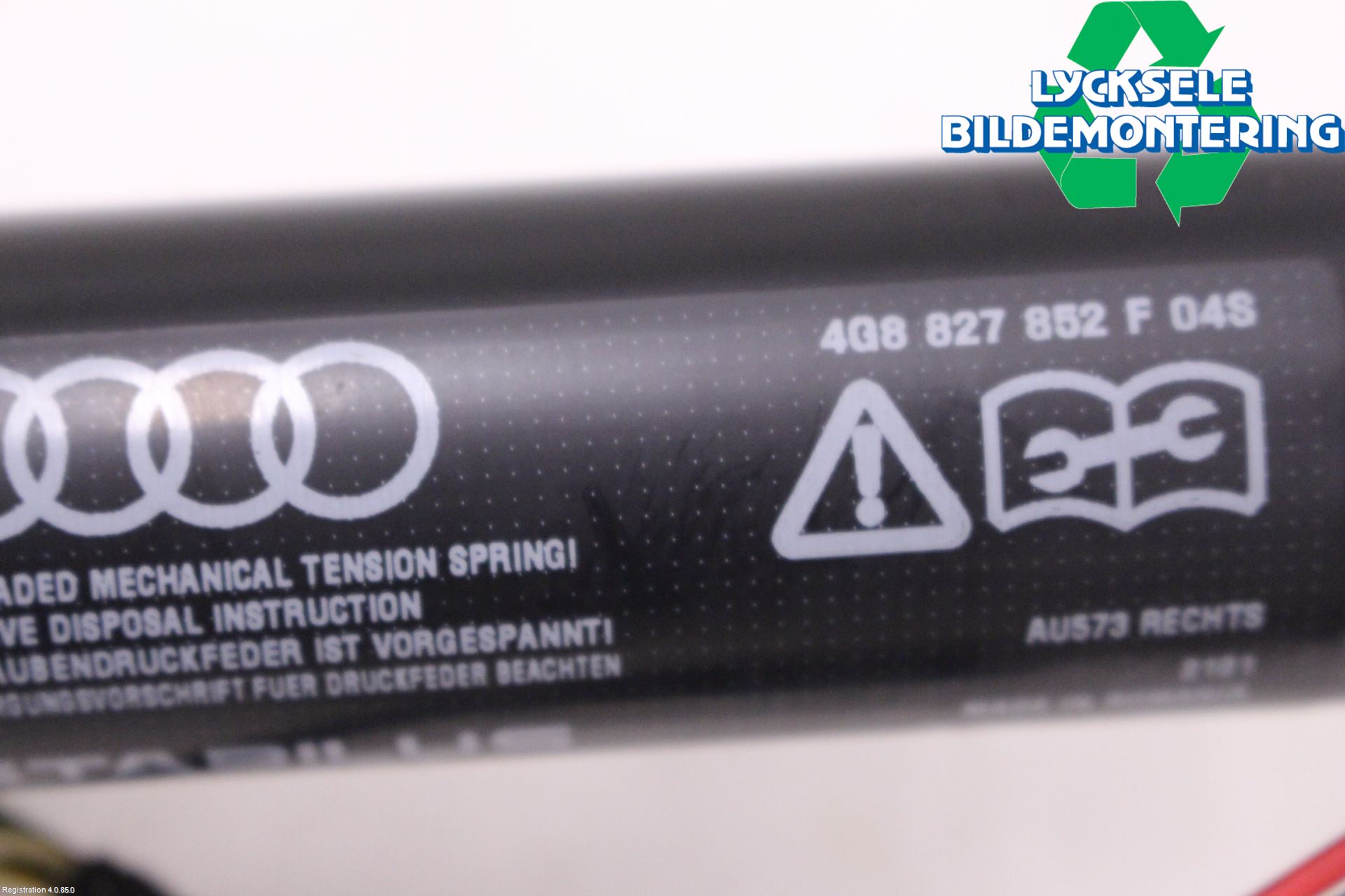 Audi A7/S7 4G 11-17 Bakluckeöppnare Automatisk