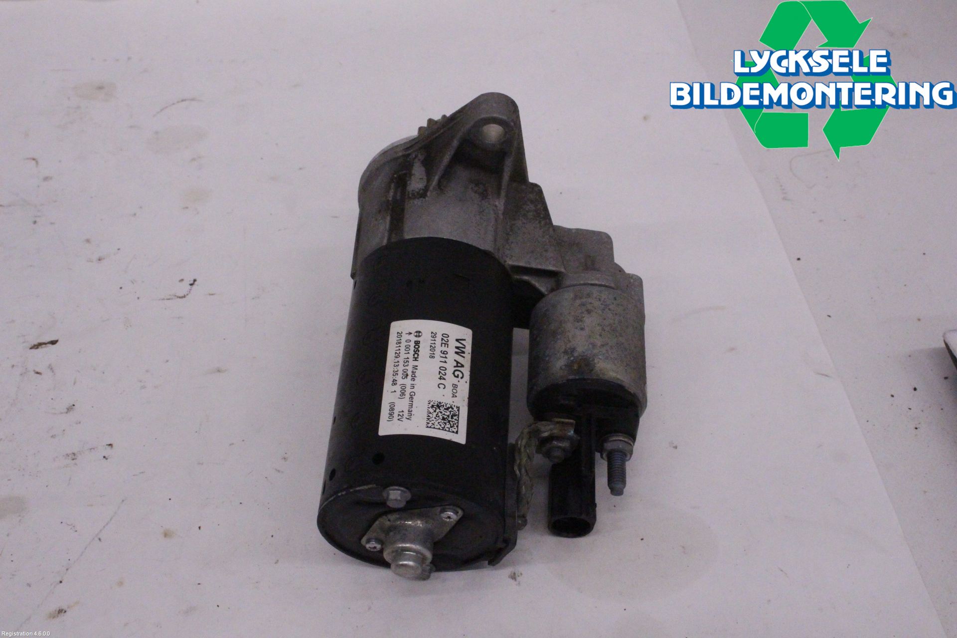 Volkswagen VW SHARAN 11- Startmotor Diesel