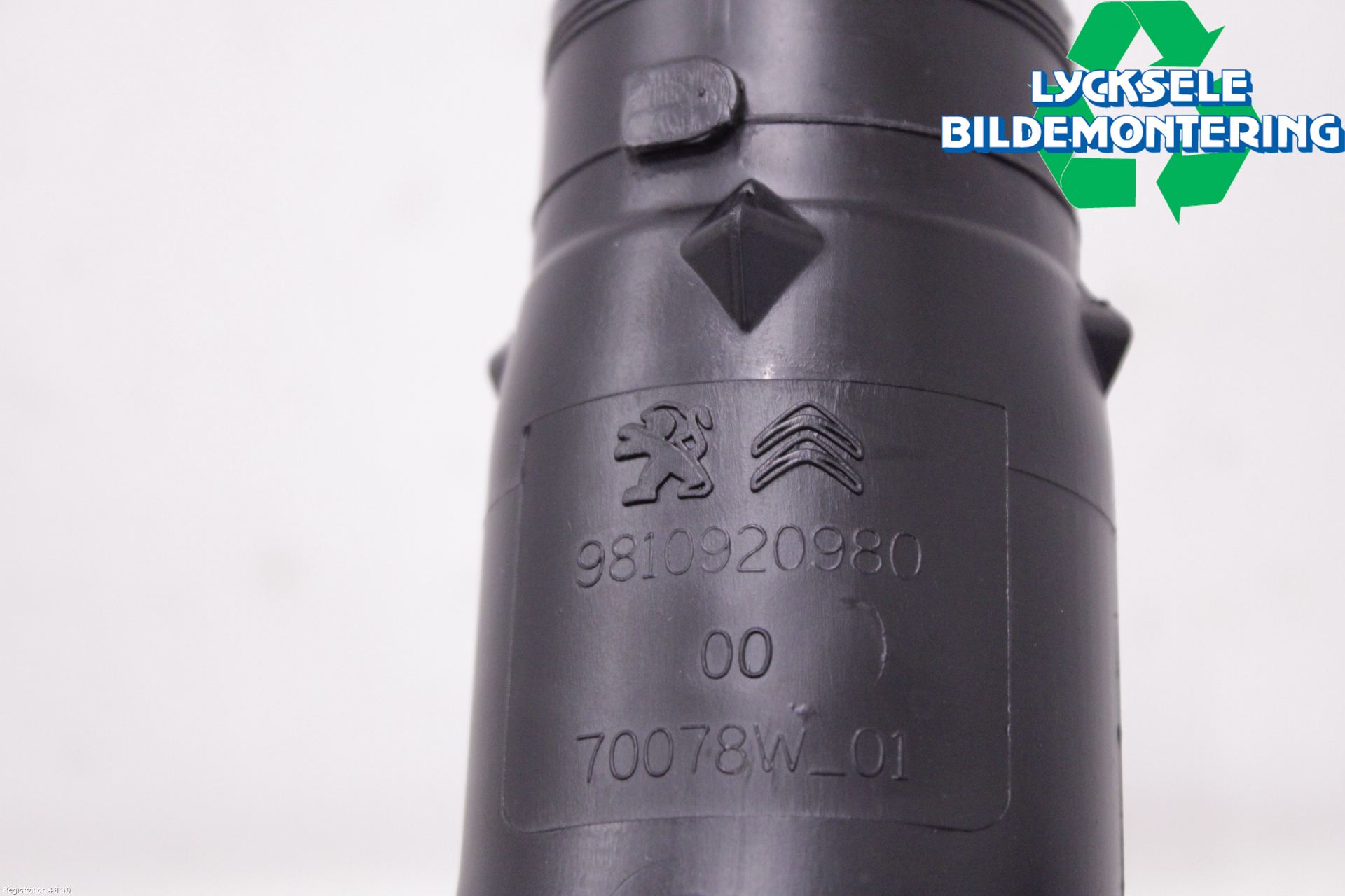 Citroen C5 AIRCROSS 19- Laddluft-Intercoolerrör