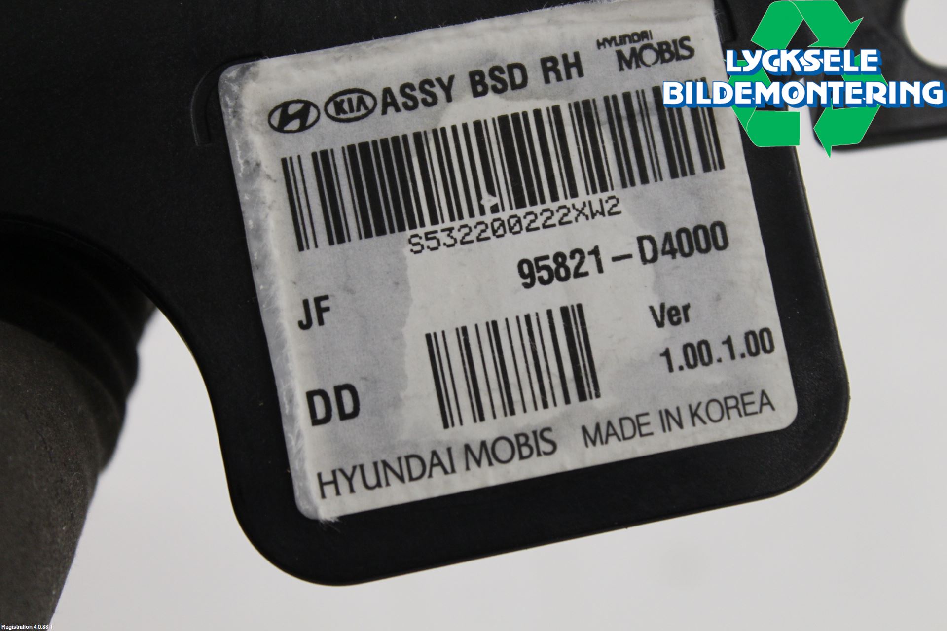 Kia OPTIMA 16-20 Styrenhet Parkeringshjälp