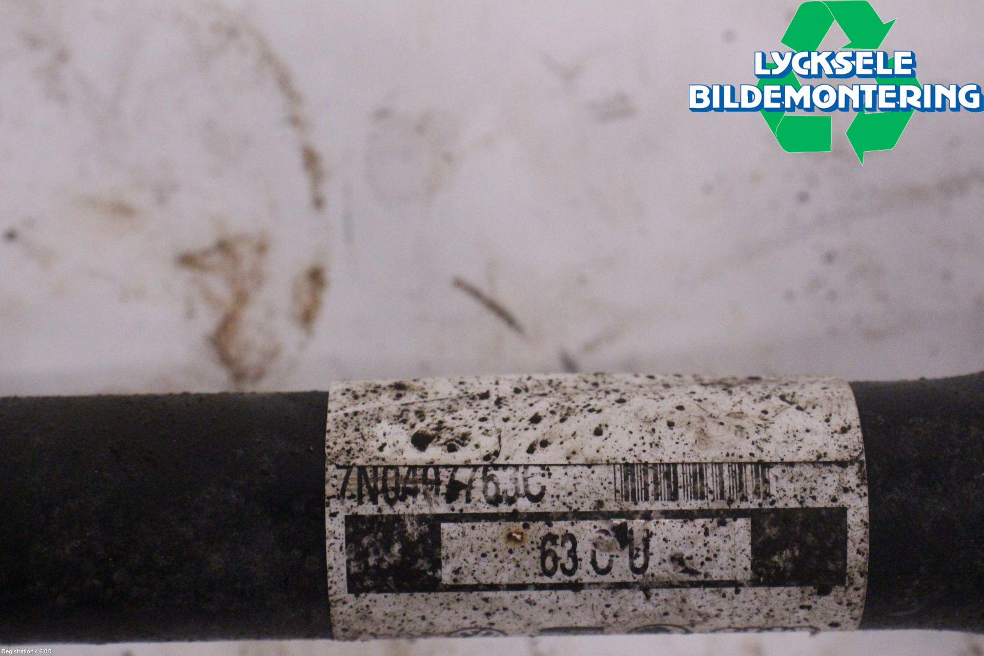 Volkswagen VW SHARAN 11- Drivaxel Fram Vänster