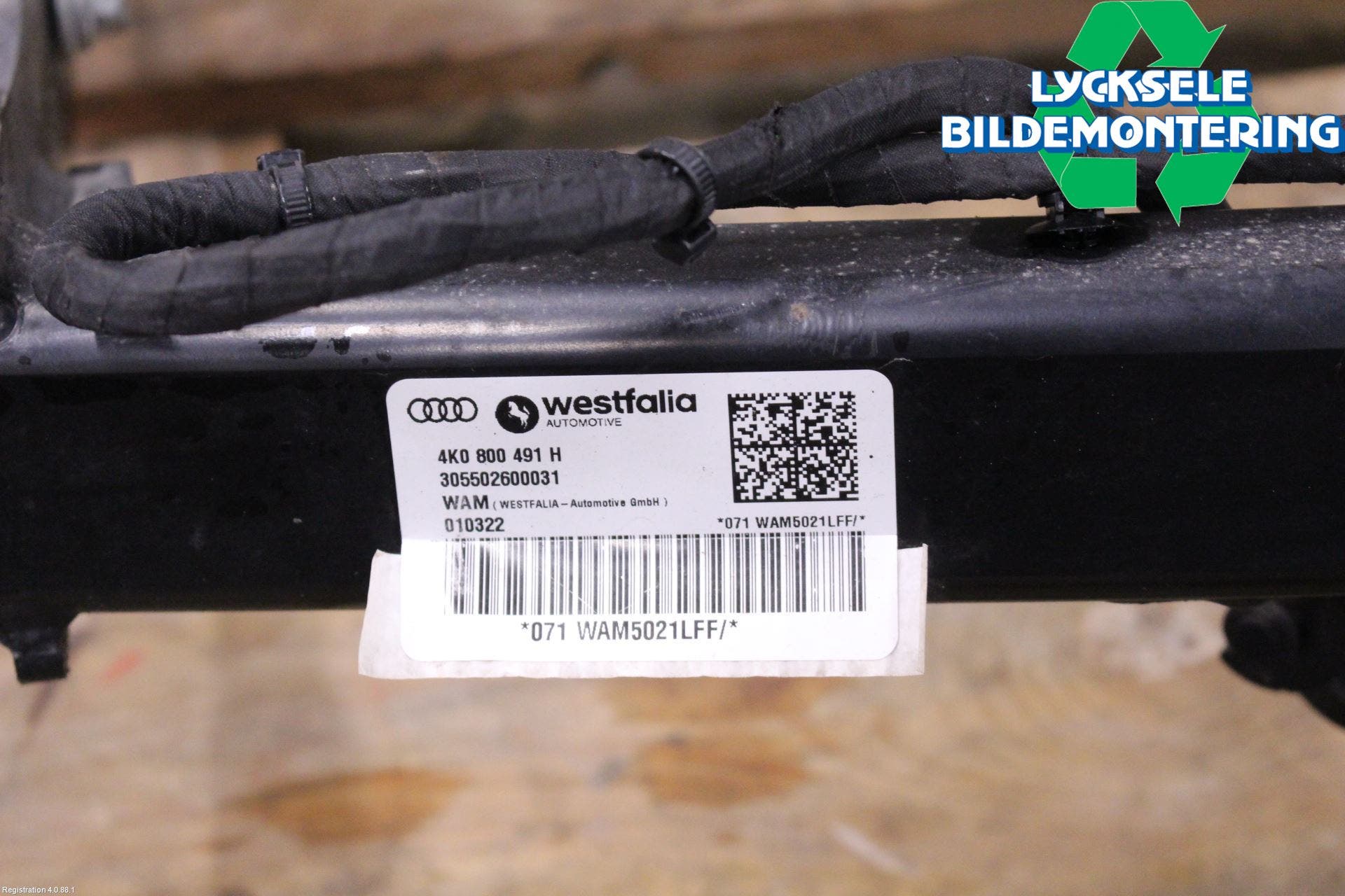 Audi A6 F2/C8 19- Dragkrok