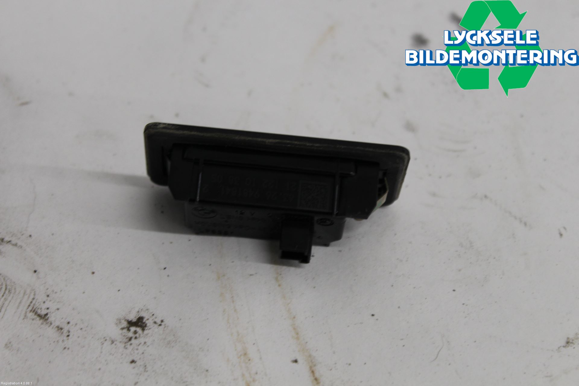 BMW 3 G20/G21/G80/G81 19- Skylt Belysning