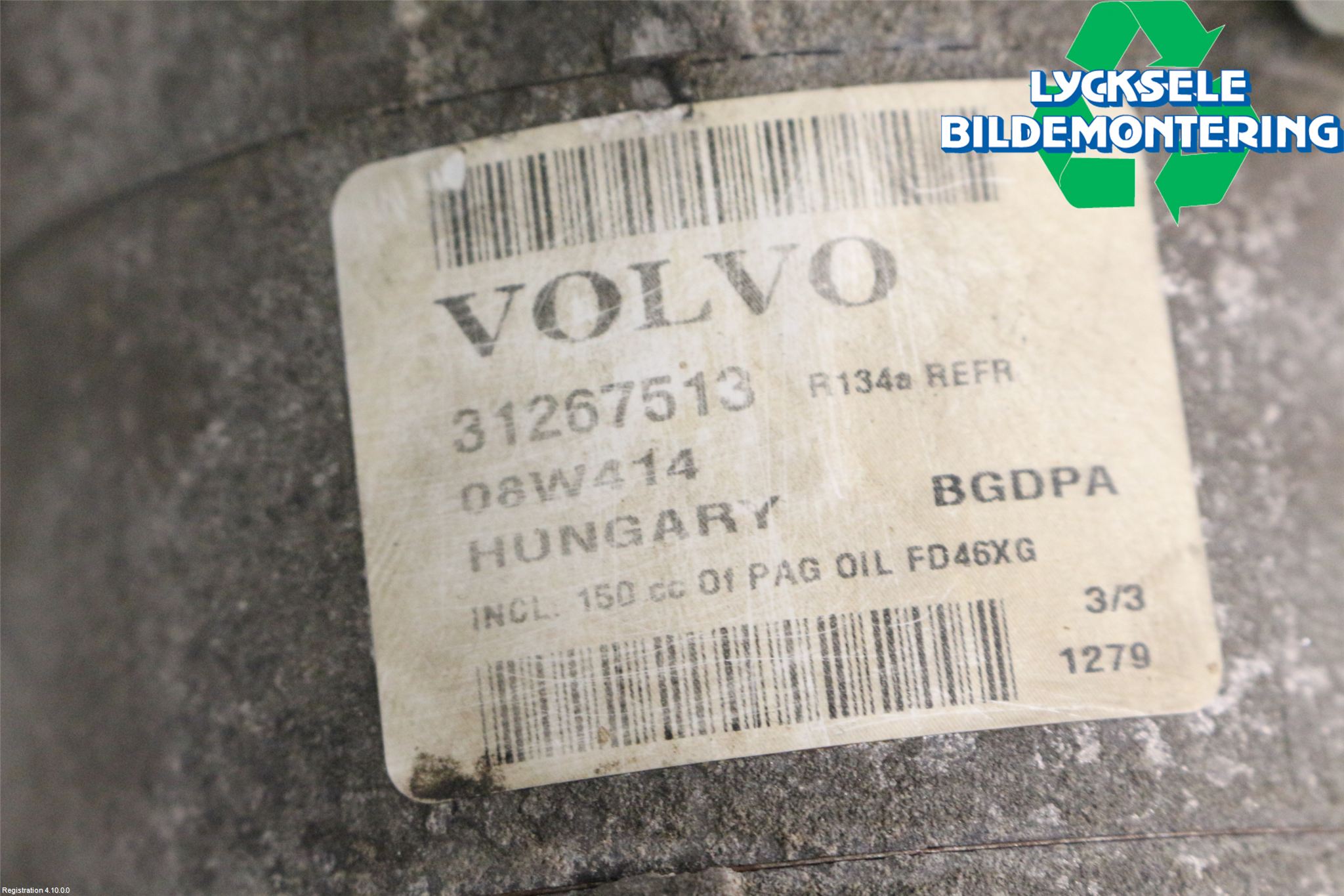 Volvo V70 08-13 Ac Kompressor