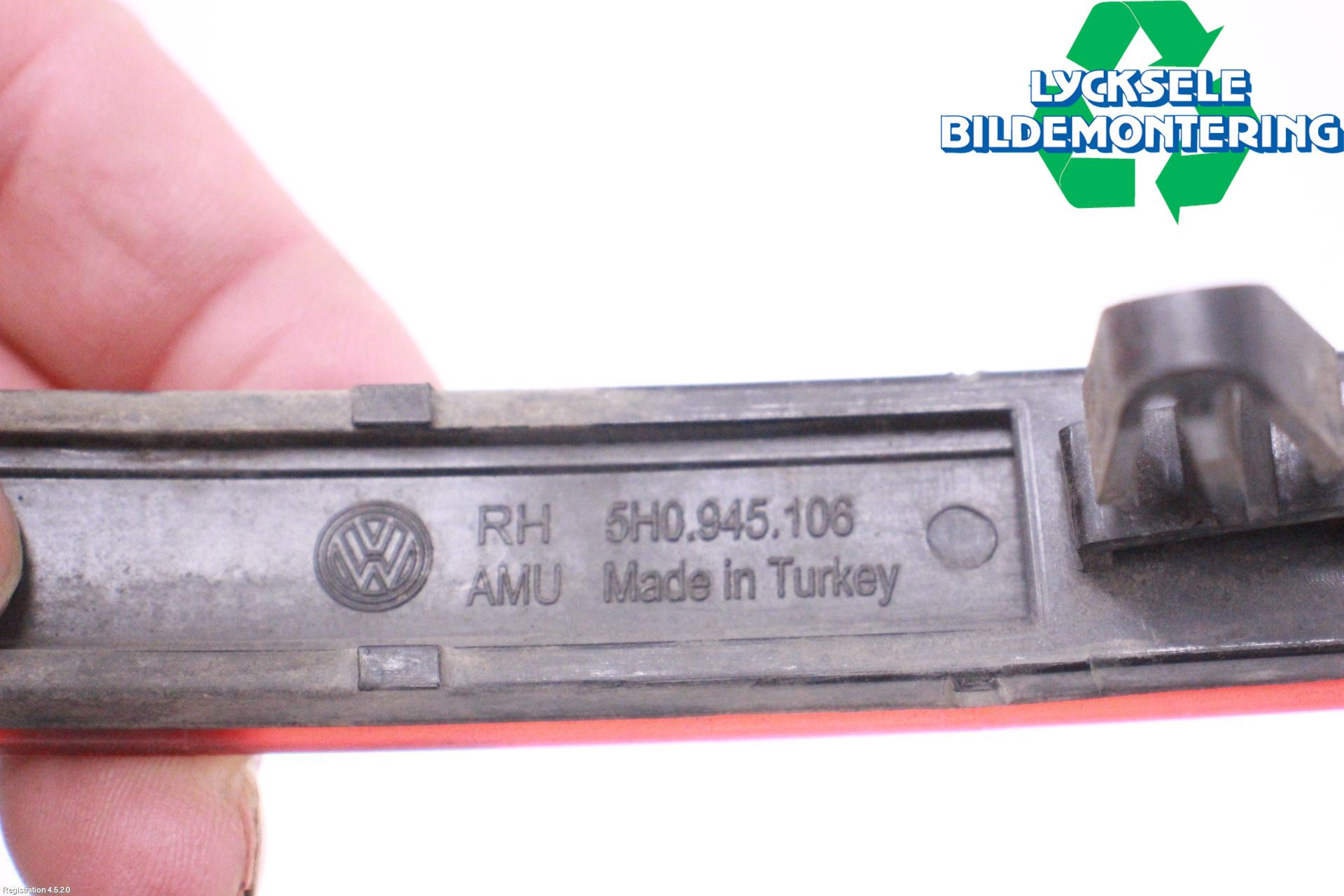 Volkswagen VW GOLF / E-GOLF VIII 20- Dimljus/Reflex Bak
