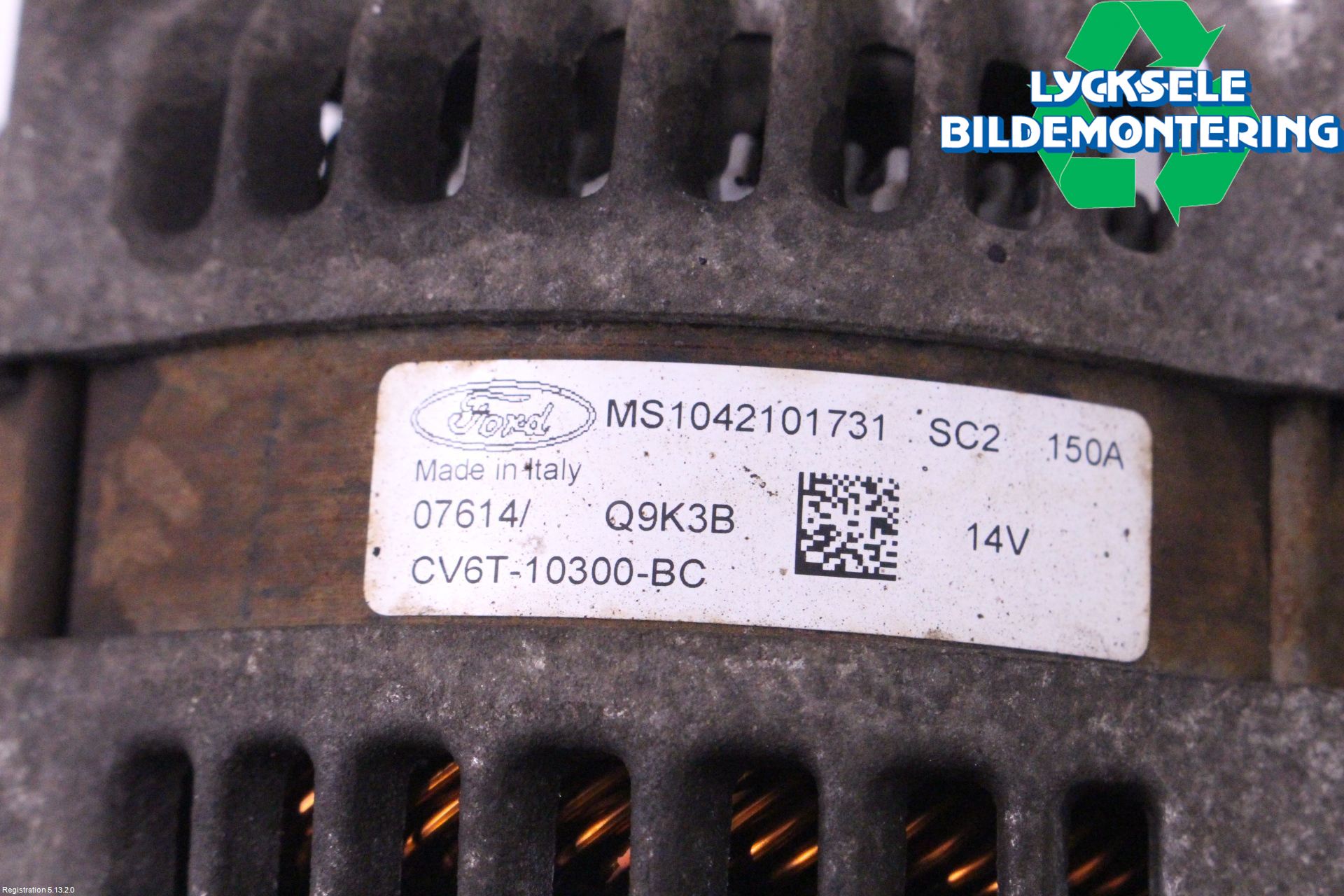 Ford FIESTA 13-17 Generator