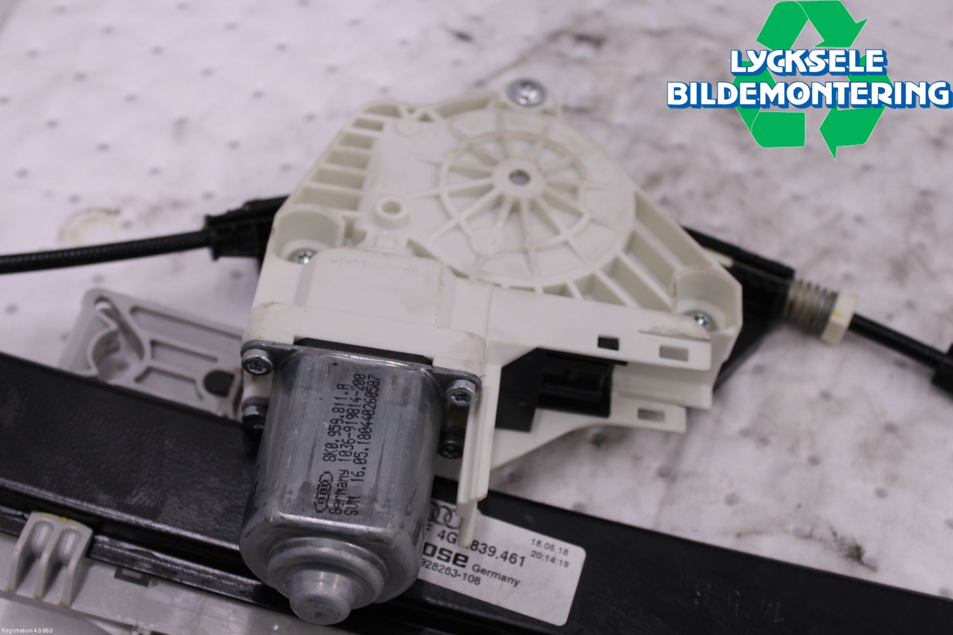 Audi A6 ALLROAD 12-18 Fönsterhiss El Kompl