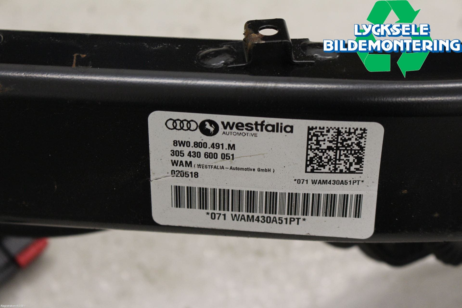 Audi A4/S4 B9 16-19 Dragkrok