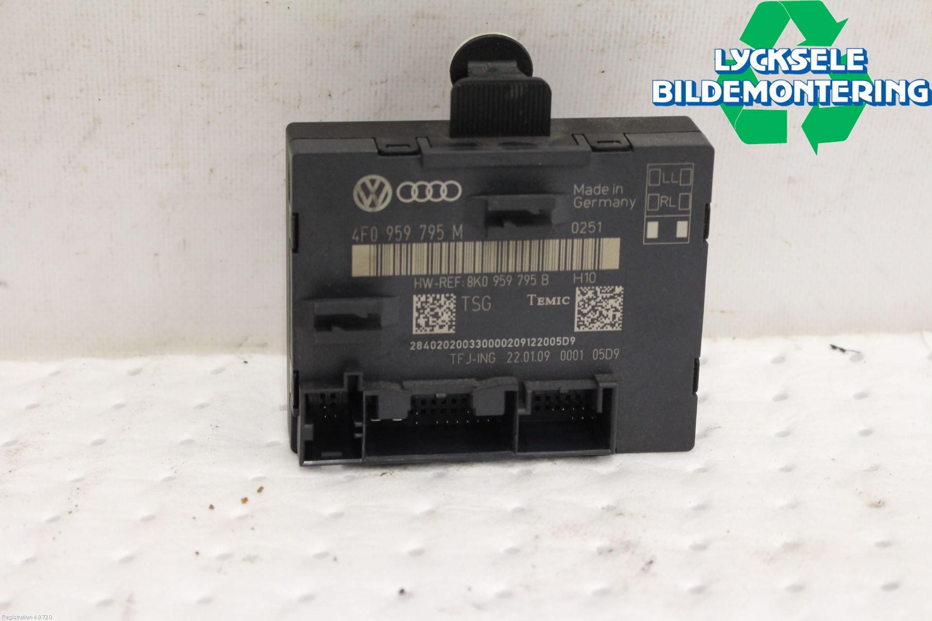 Audi Q7/SQ7 Styrenhet Dörr