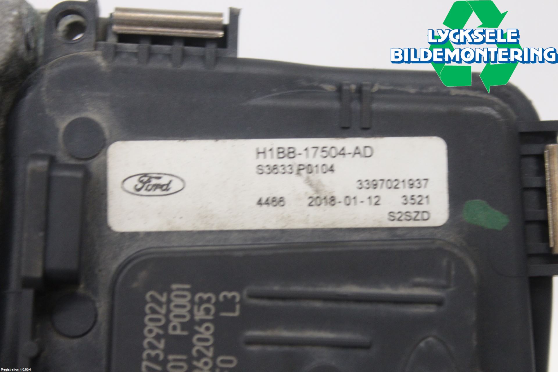 Ford FIESTA (VII) 18-23 Torkarmotor Vindruta