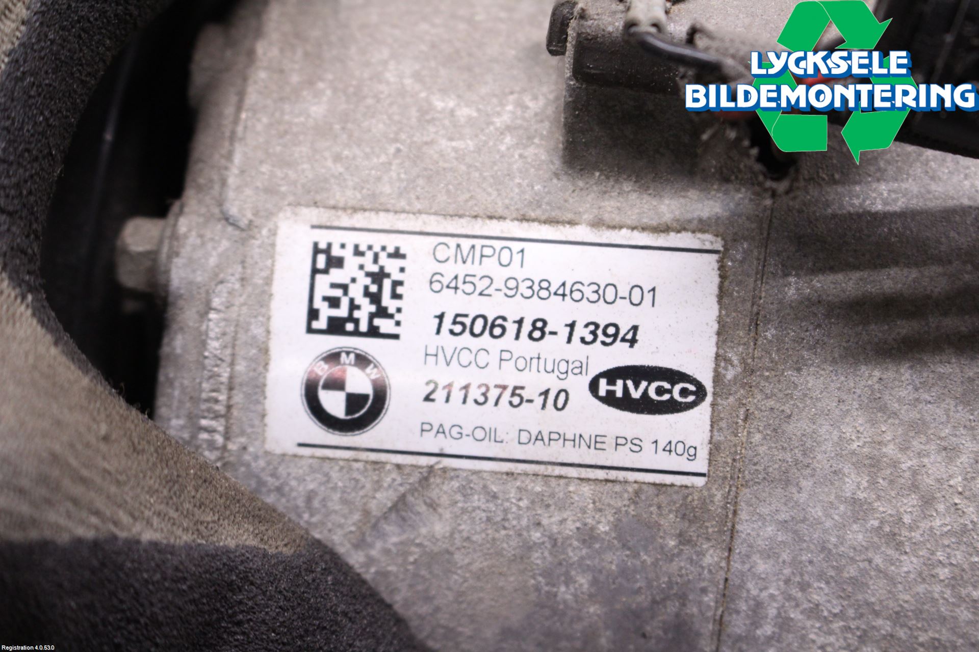 BMW 5 F10/F11/F18 09-17 Ac Kompressor